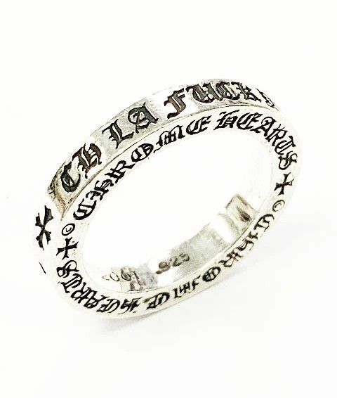 Chrome Hearts 6.5🔥 CHROME HEARTS 3MM LA FUCK YOU SPACER RING Size ONE SIZE - 1 Thumbnail