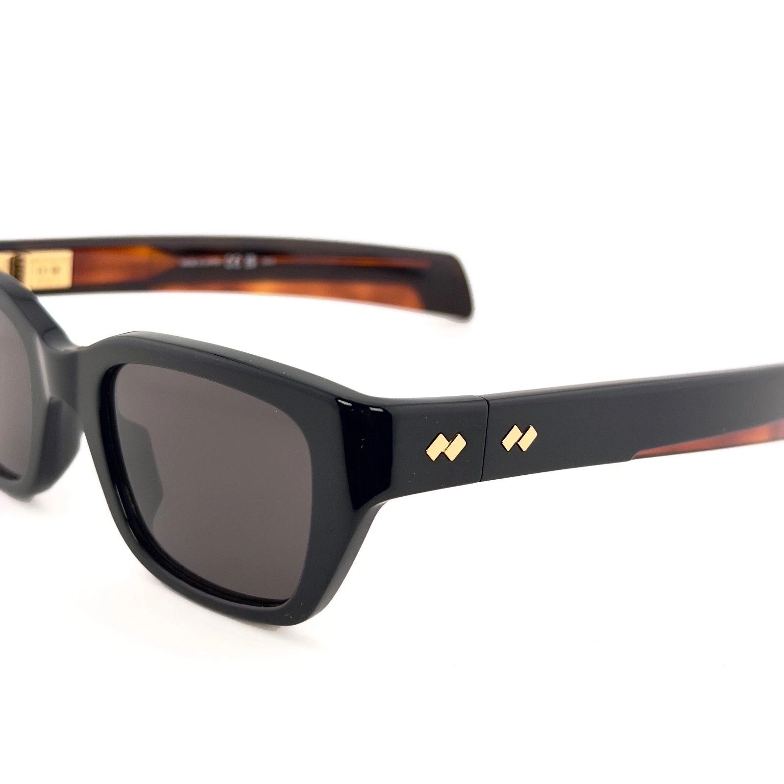 Bottega Veneta BOTTEGA VENETA 1393 BV1393S DIZZY Black Intrecciato 001 Size ONE SIZE - 8 Thumbnail