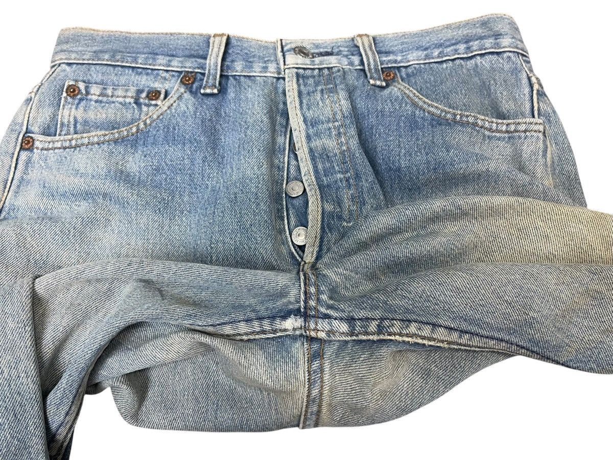 Levi's Vintage Levi’s 501 Distressed Jeans Straight Cut Size US 29 - 15 Thumbnail