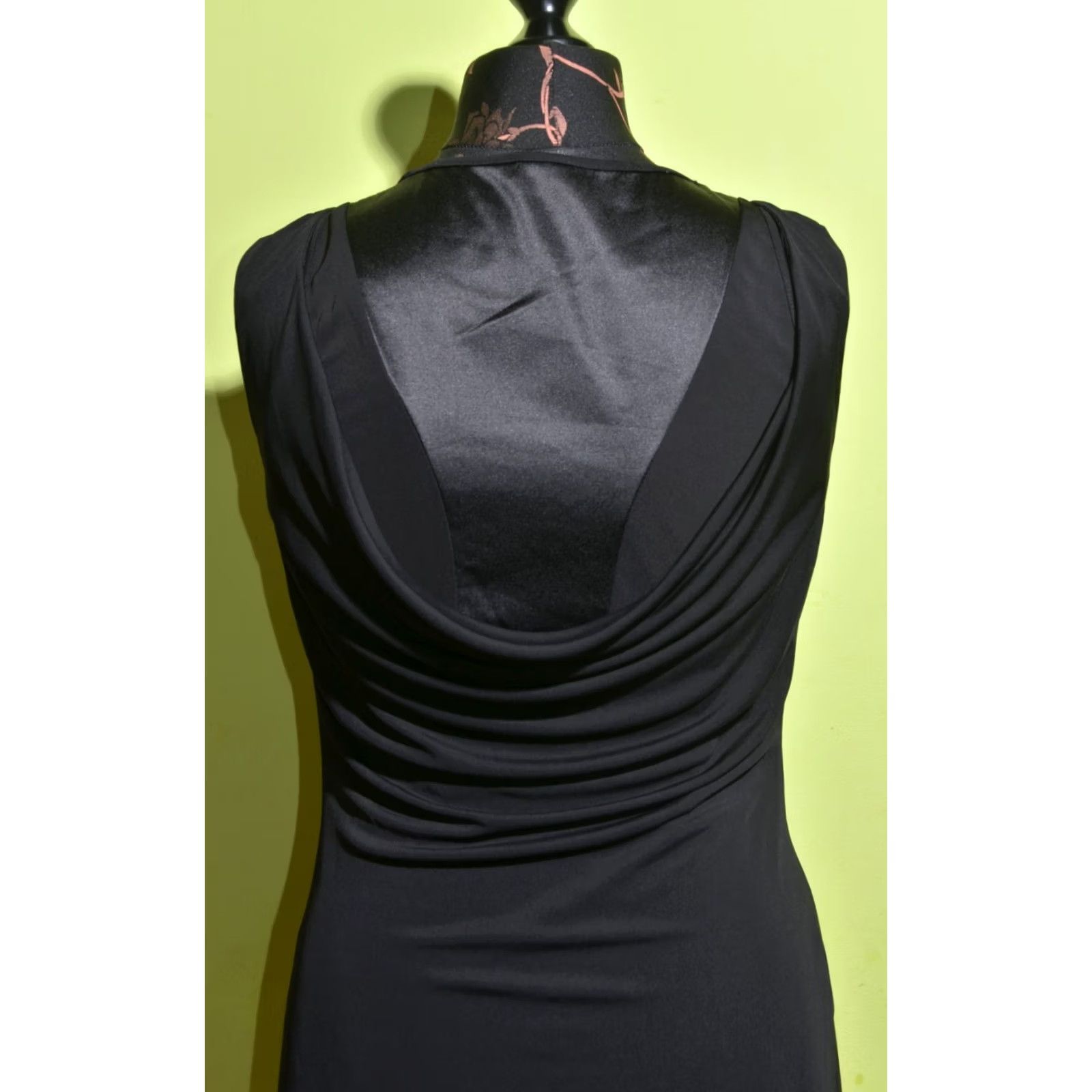 Karen Millen Karen Millen Women's Black Sleeveless Dress Casual Party/Cocktail Knee Length Size 12 UK12 US8 EU40 Dress Womens Black Sleeveless Knee Length 12 Size XL / US 12-14 / IT 48-50 - 4 Thumbnail
