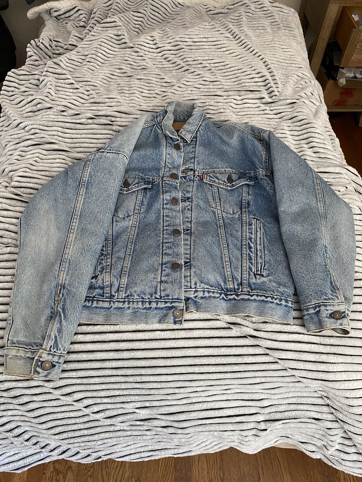 Levi's Vintage 80s Levi denim jacket Size US M / EU 48-50 / 2 - 2 Thumbnail