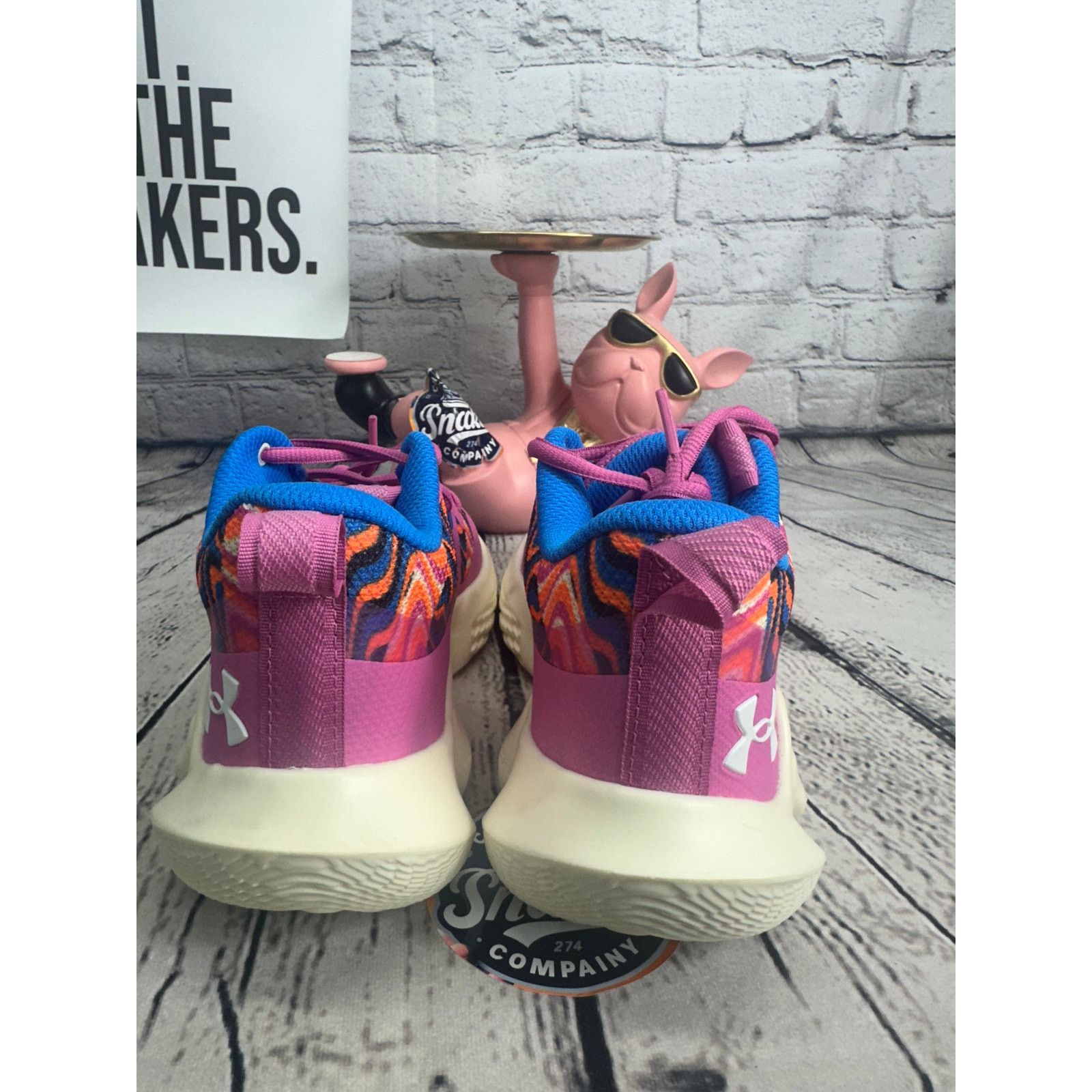 Under Armour Under Armour HOVR Havoc 5 Glow Basketball Shoes Womens 8 Size US 8 / IT 38 - 4 Thumbnail