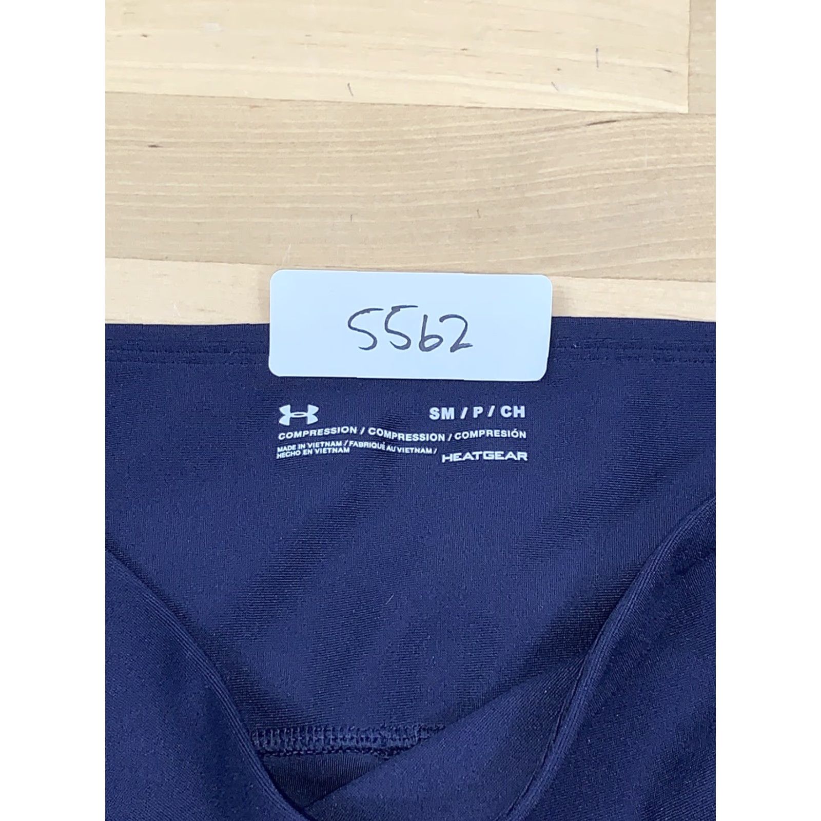Under Armour Under Armour Heat Gear Womens Legging S Cropped Black Logo Activewear Gym Size 28" / US 6 / IT 42 - 5 Thumbnail