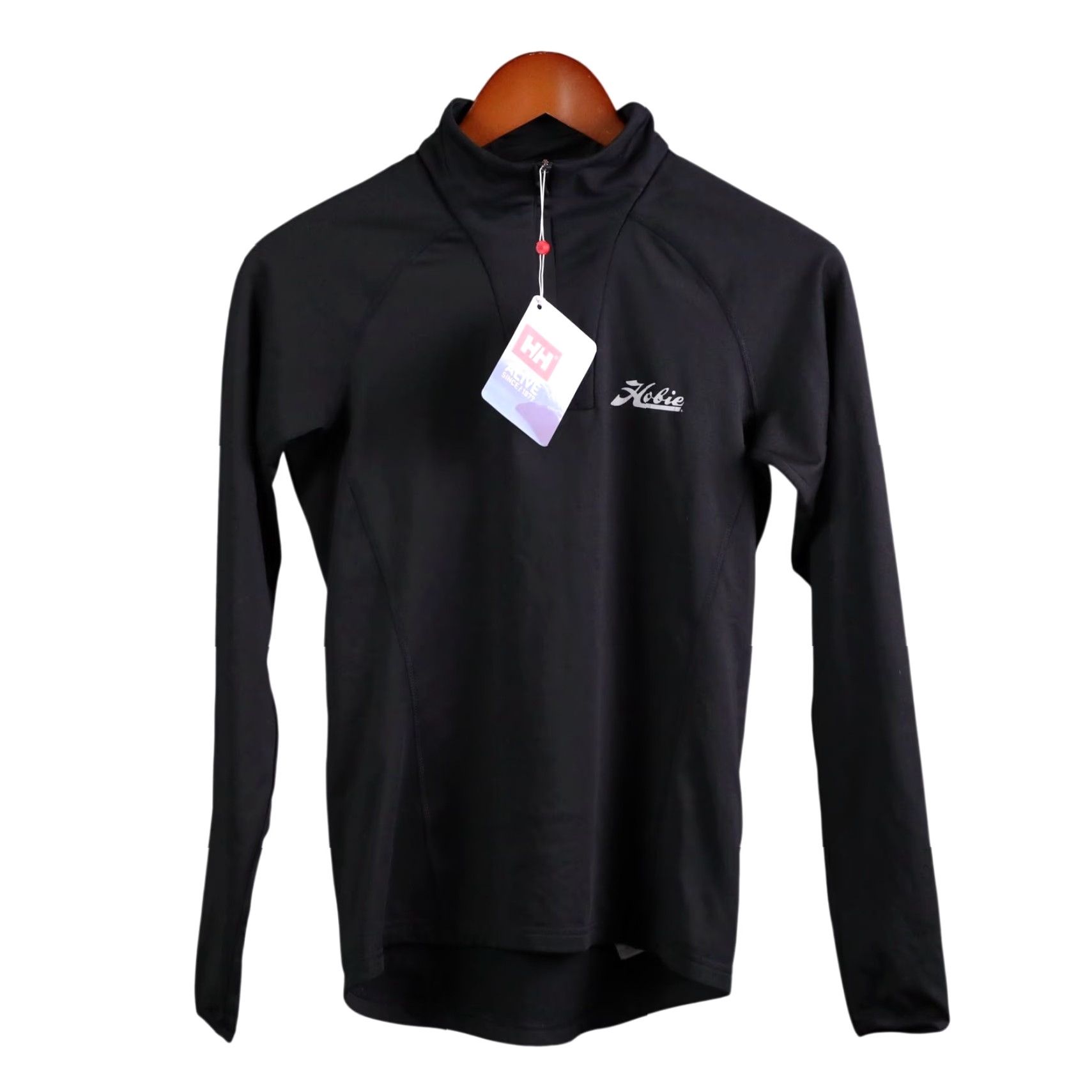 Helly Hansen Helly Hansen Midlayer Shirt Womens S Black 1/2 Zip Mock Neck Athletic Size S / US 4 / IT 40 - 2 Thumbnail