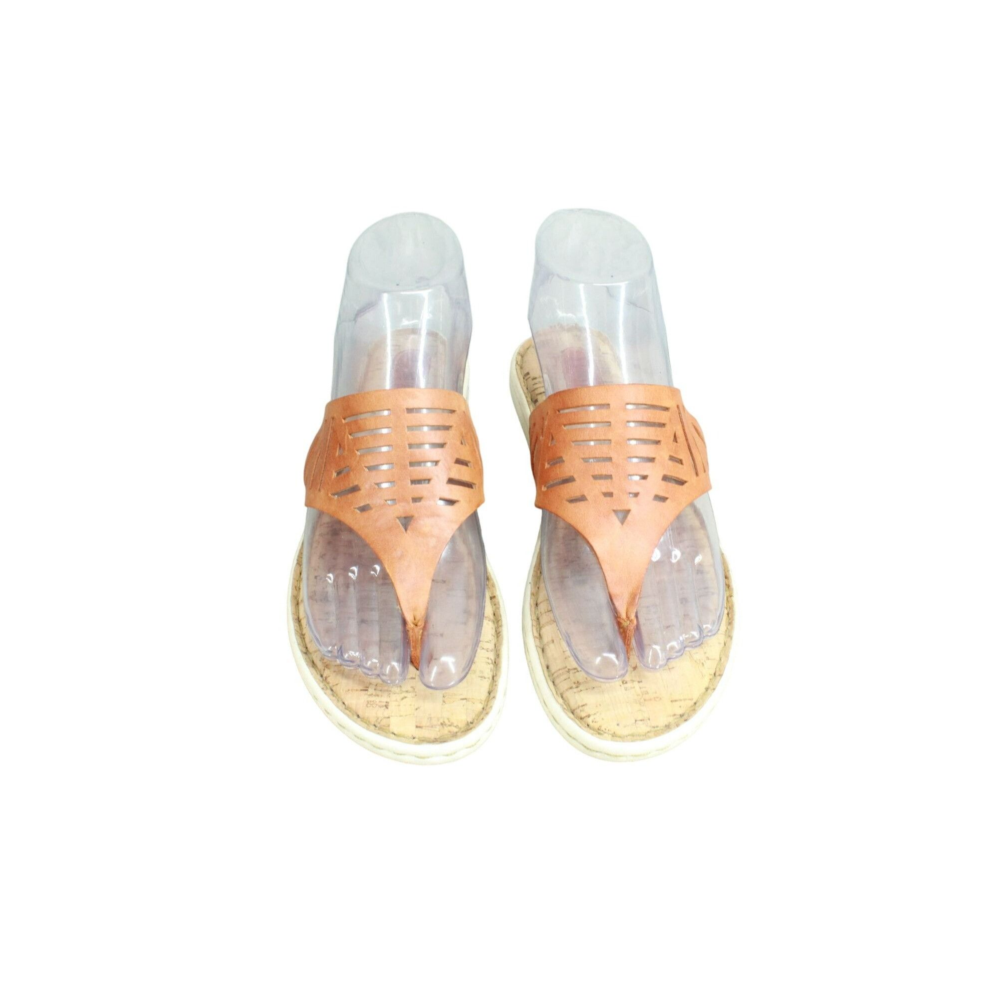 Born × Leather Born Eliora Women's Slip On Thong Flip Flop Sandals Size US 6 / IT 36 - 1 Thumbnail