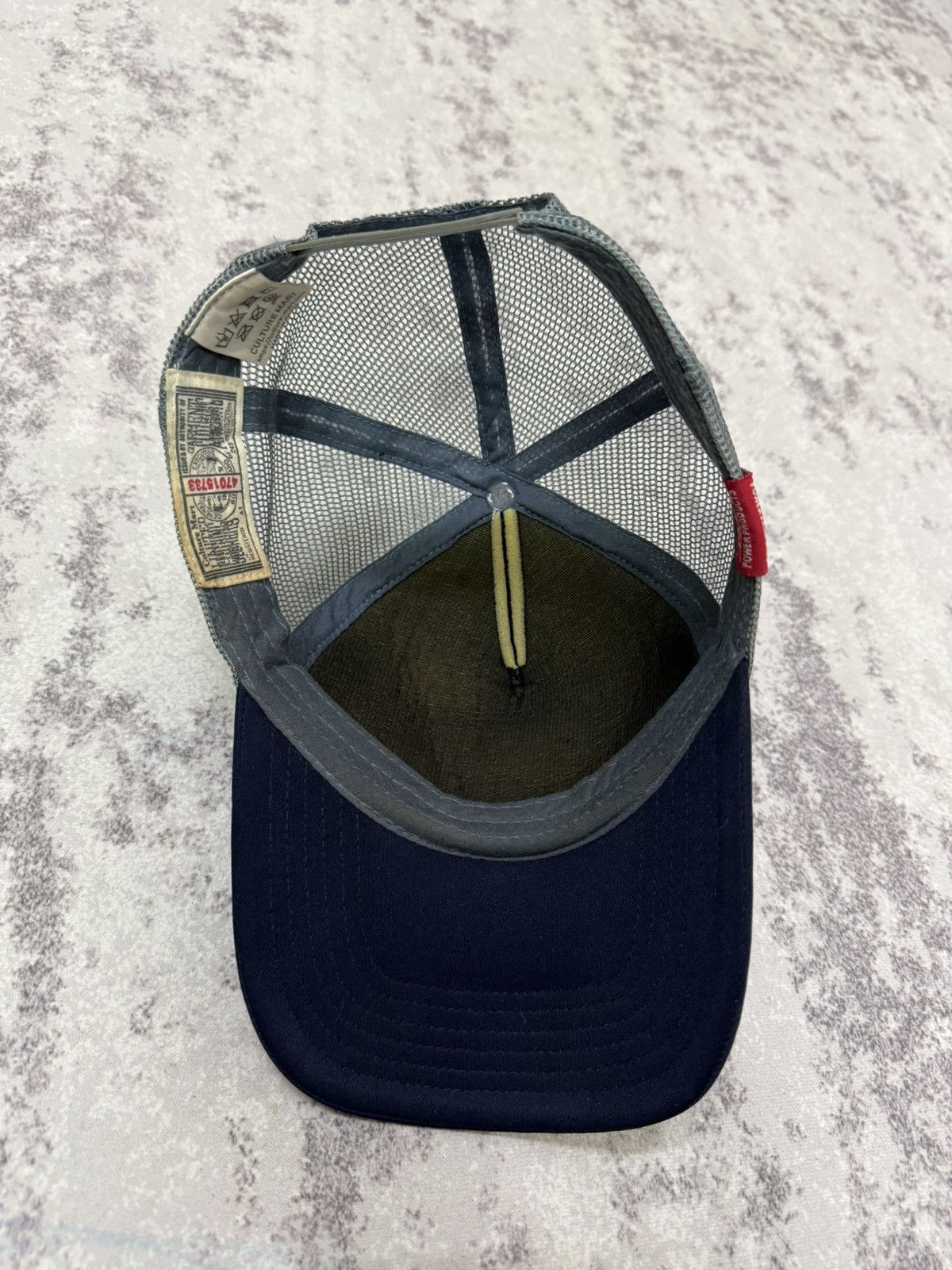 Garment Reproduction of Workers UNITED WORKERS GARMENTS AMERICAN CMT TRUCKER SNAPBACK CAP Size ONE SIZE - 8 Thumbnail
