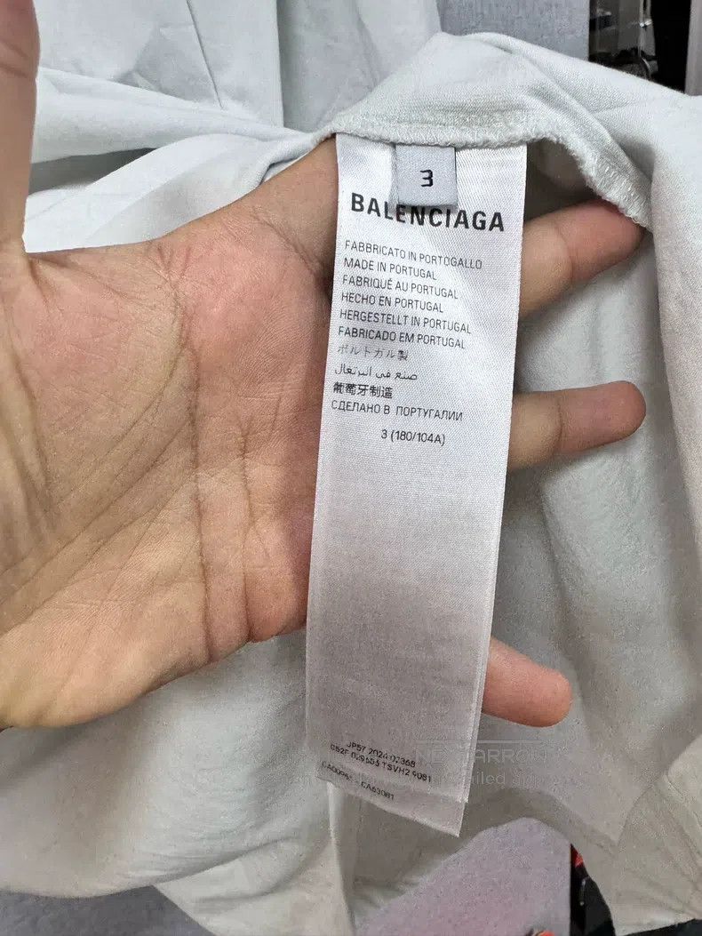 Balenciaga Balenciaga Double ring logo short-sleeve Size US L / EU 52-54 / 3 - 5 Thumbnail