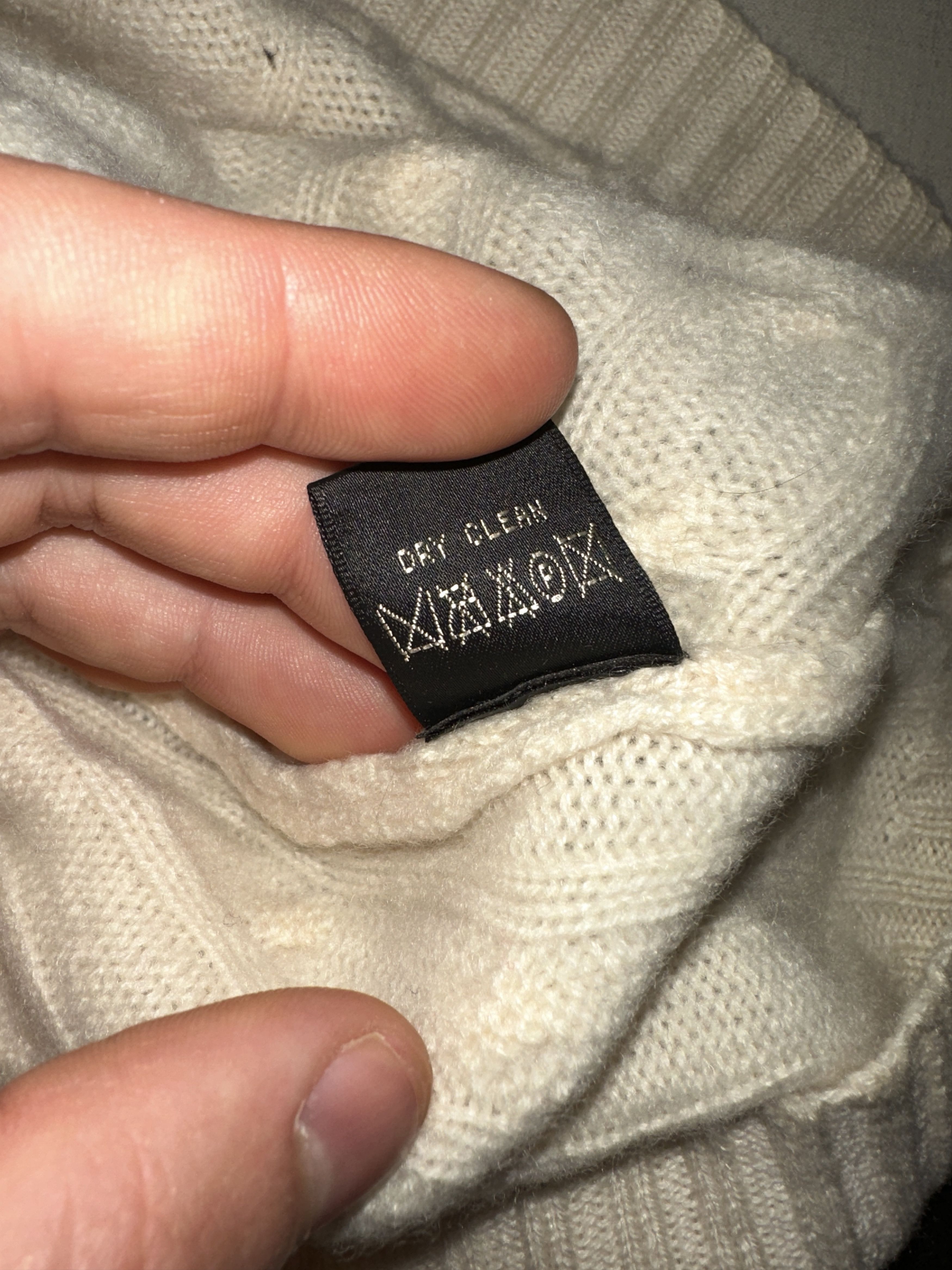 Ralph Lauren Black Label Ralph Lauren Black Label Cable Knit Cashmere Short Sleeve S Size S / US 4 / IT 40 - 11 Thumbnail