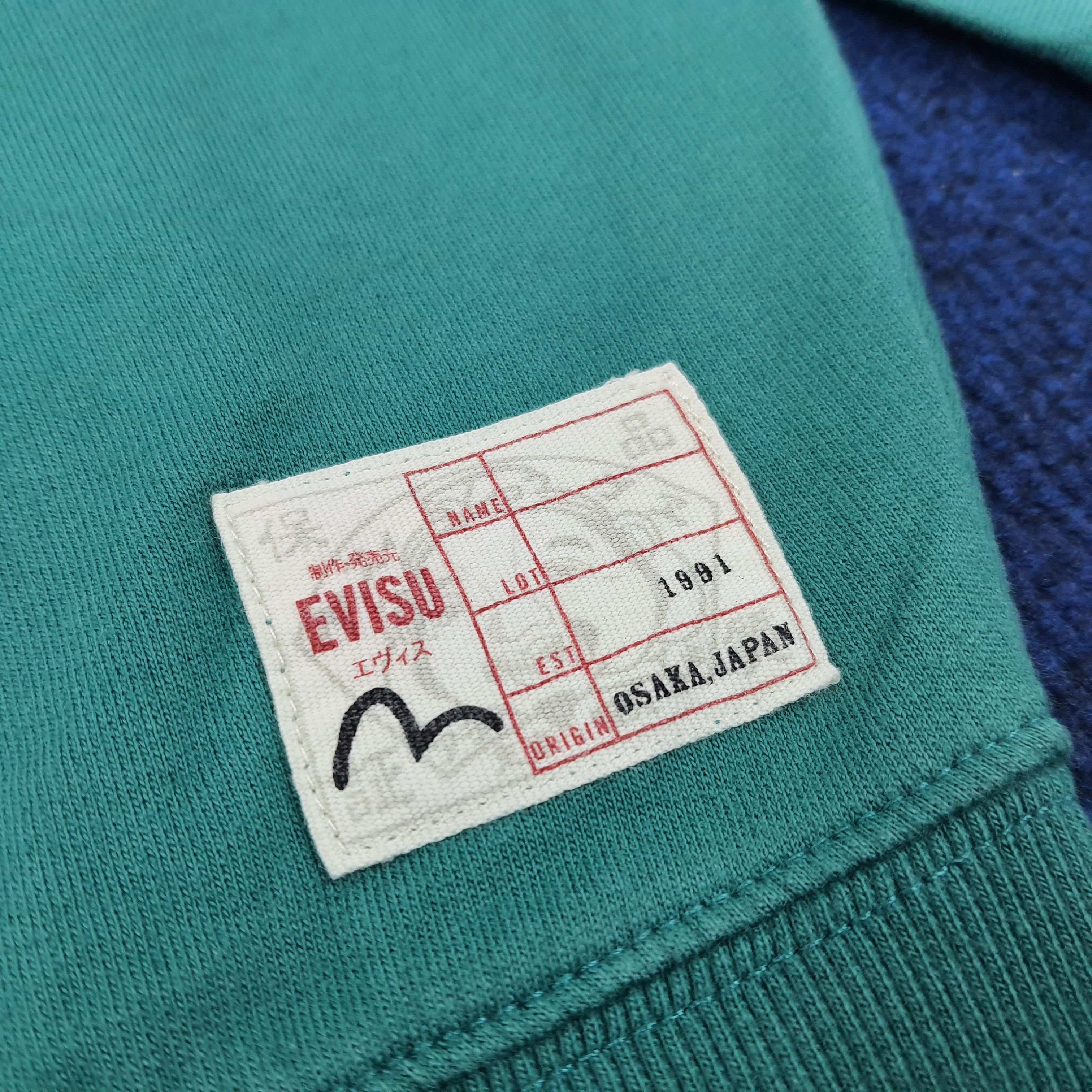 Evisu × Japanese Brand × Vintage Vintage Evisu Japanese Brand Sweatshirt C230N19 Size US M / EU 48-50 / 2 - 4 Thumbnail