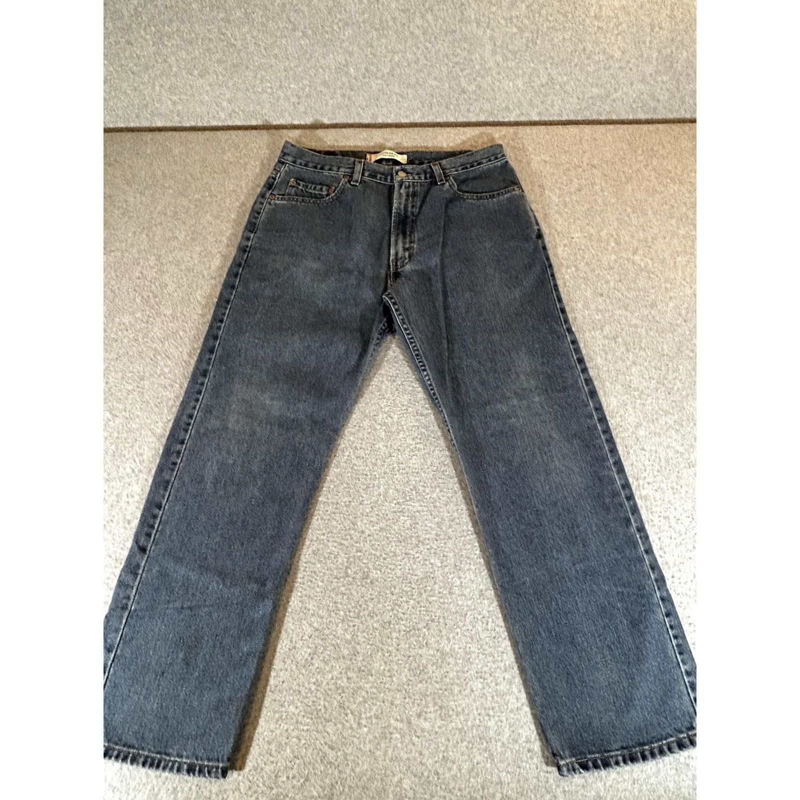 Levi's VINTAGE Levi's 505 Jeans Mens Regular Fit Straight Blue Medium Wash 34x30 Denim 100% Cotton Jeans Mens Size US 34 / EU 50 - 2 Thumbnail