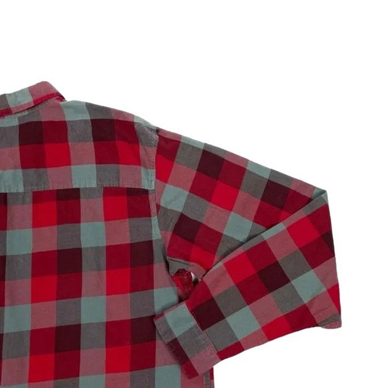 Columbia Columbia Red Gray Plaid Out and Back II L/S Shirt XL Size US XL / EU 56 / 4 - 6 Thumbnail