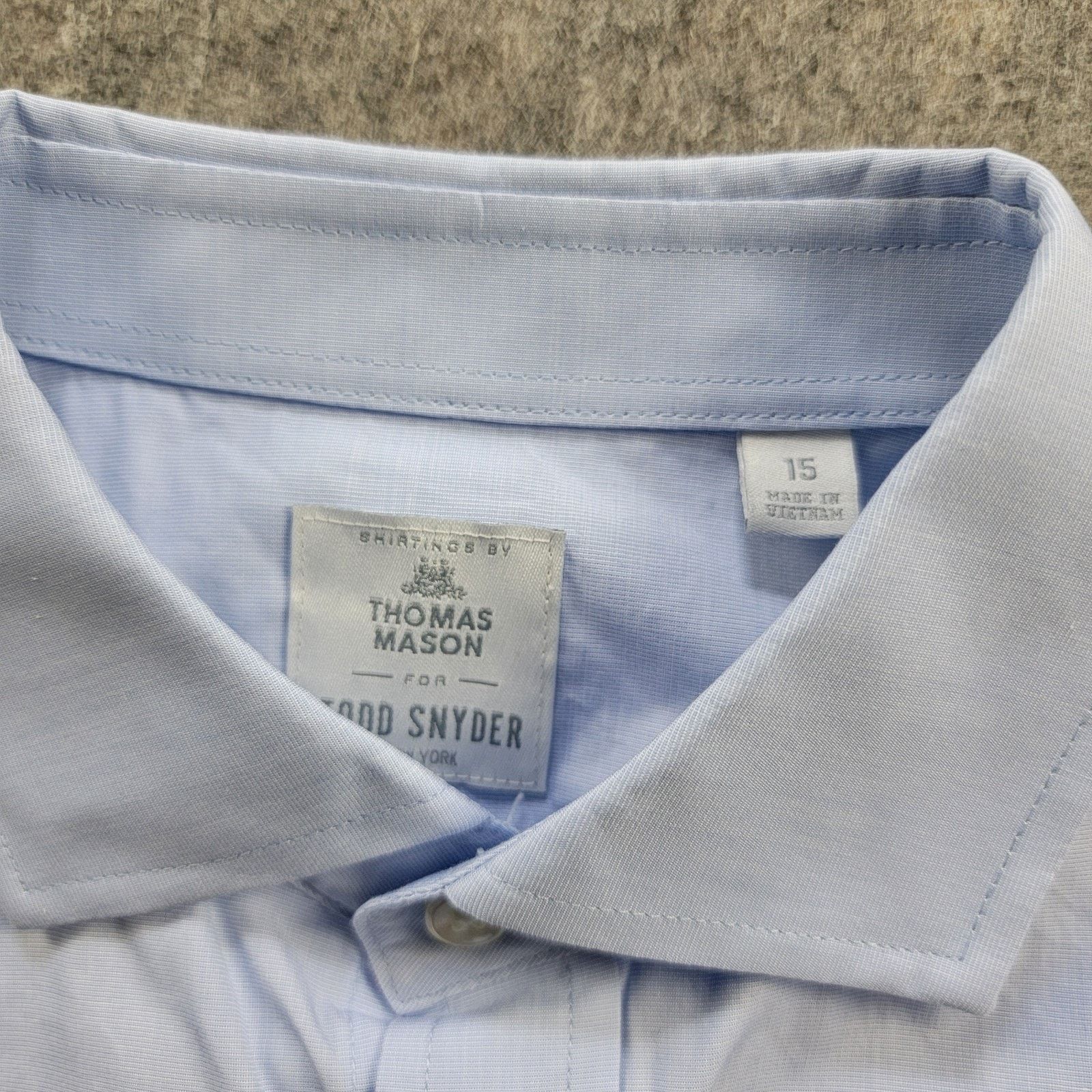 Todd Snyder Thomas Mason x Todd Snyder Button Up Dress Shirt *Read* Size US S / EU 44-46 / 1 - 5 Thumbnail