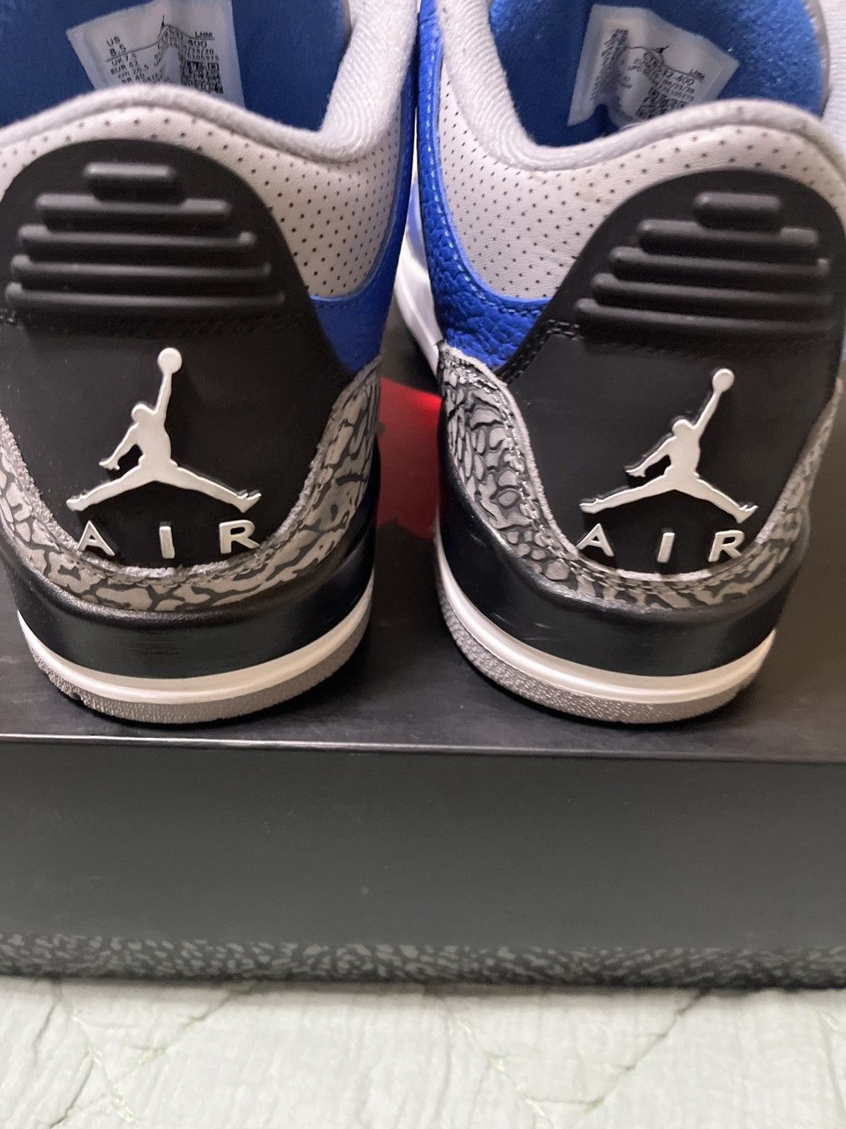 Jordan Brand Jordan 3 Varsity Royal Size US 8.5 / EU 41-42 - 4 Thumbnail