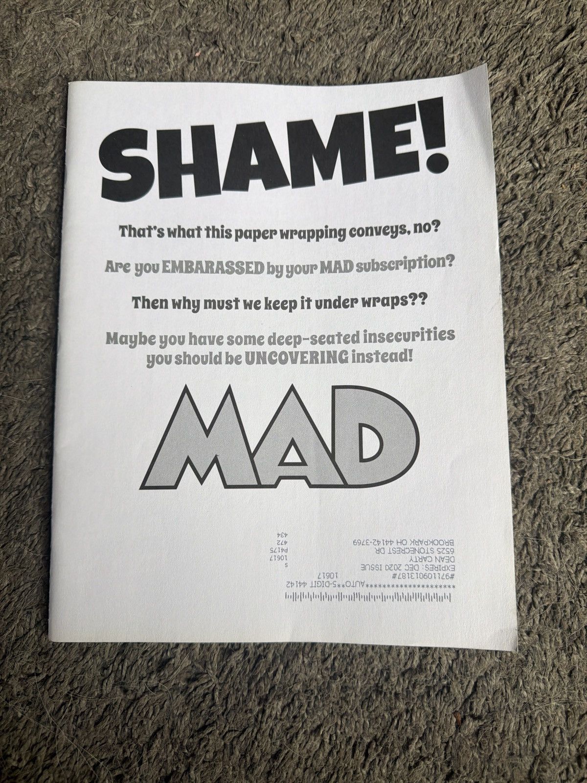 Hypebeast 2020 Mad Magazine No. 13 Size ONE SIZE - 1 Thumbnail