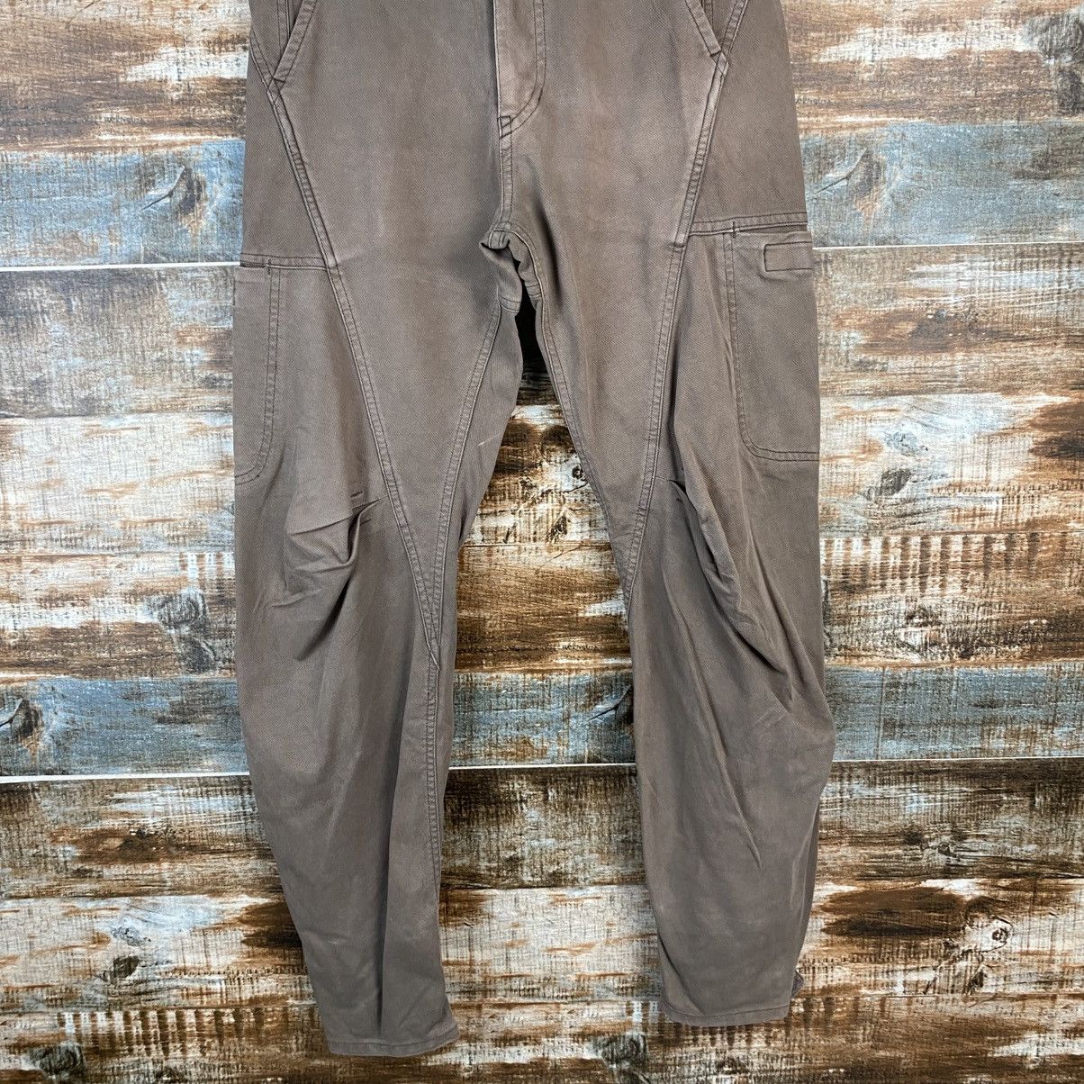 Zucca DL Zucca Brown Cargo Multipocket Pants #C1260 Size US 29 - 3 Thumbnail