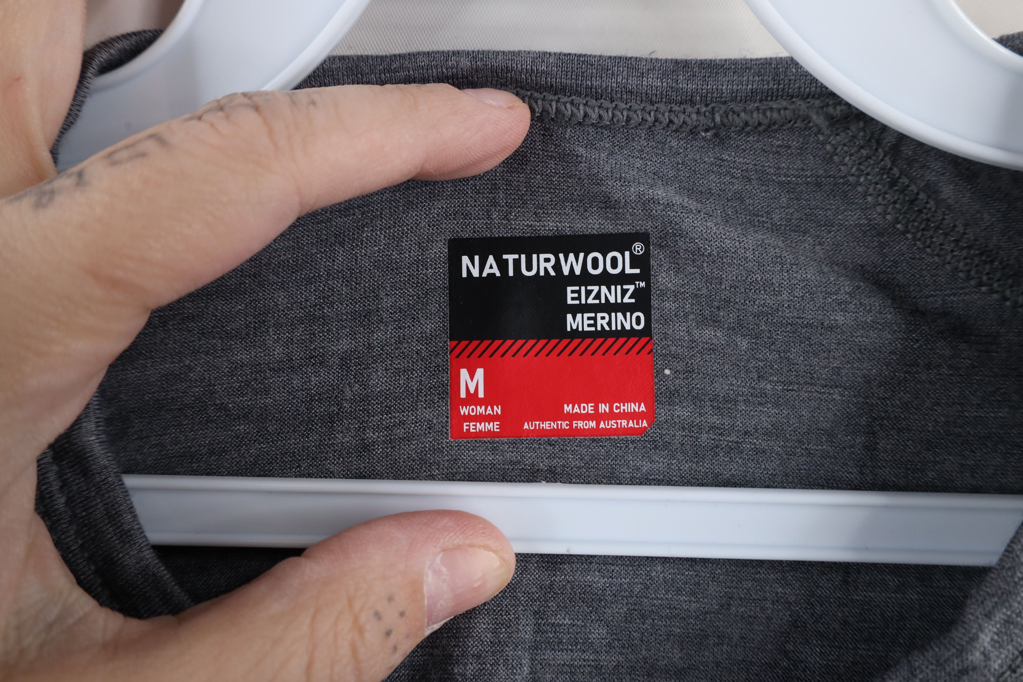 Vintage Naturwool Merino Wool 100 Long Sleeve T-Shirt Baselayer Size M / US 6-8 / IT 42-44 - 4 Thumbnail