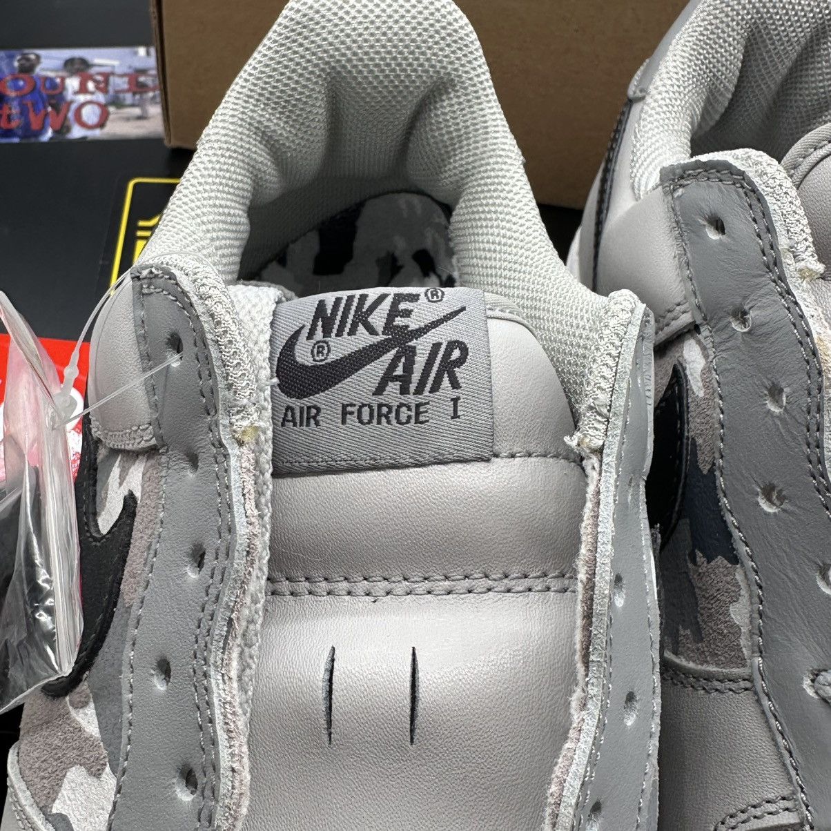 Nike Vintage Nike Air Force 1 Low Premium Grey Camo Size US 10.5 / EU 43-44 - 11 Thumbnail