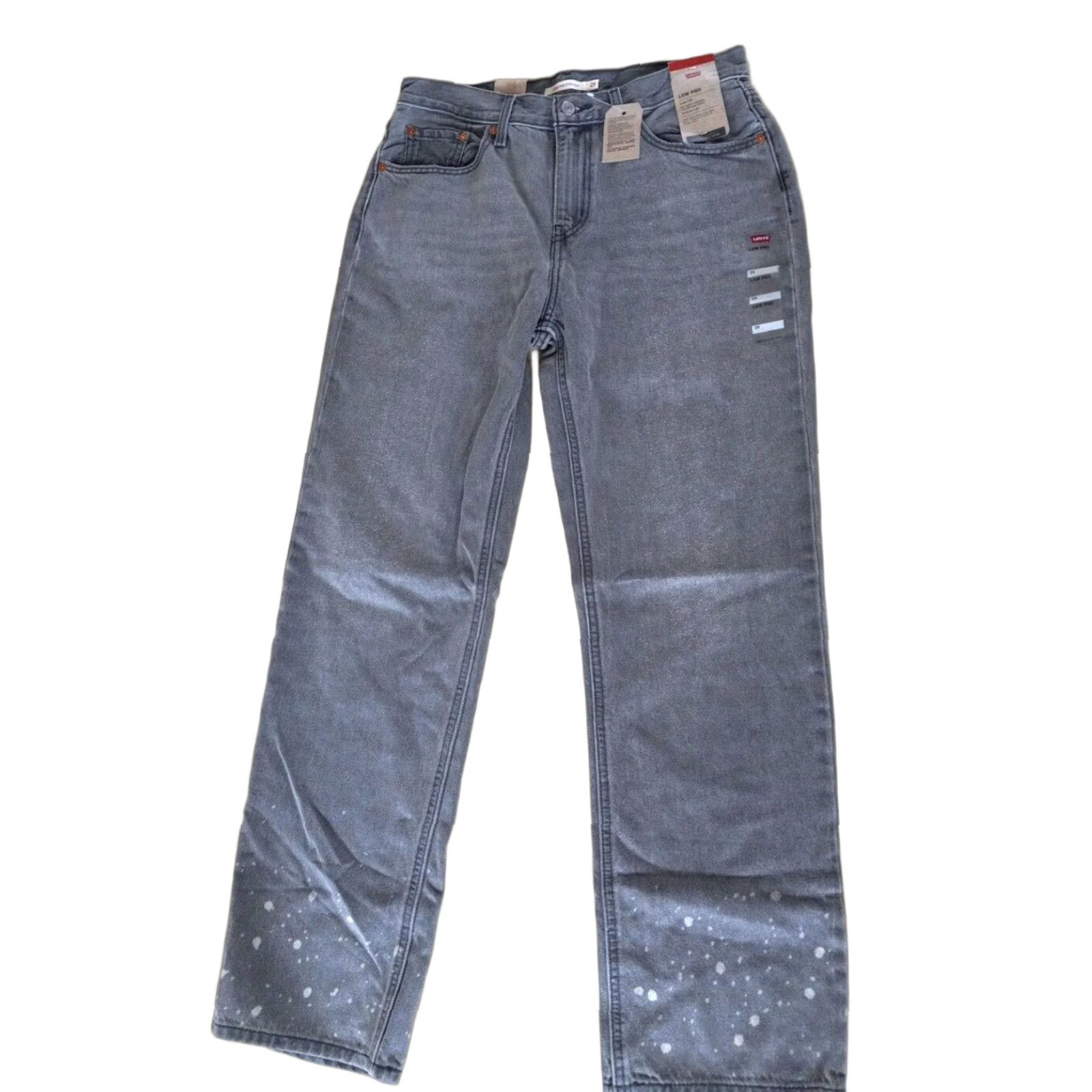 VINTAGE Levi's Jeans Women Straight Fit Medium Wash Size 29 Gray