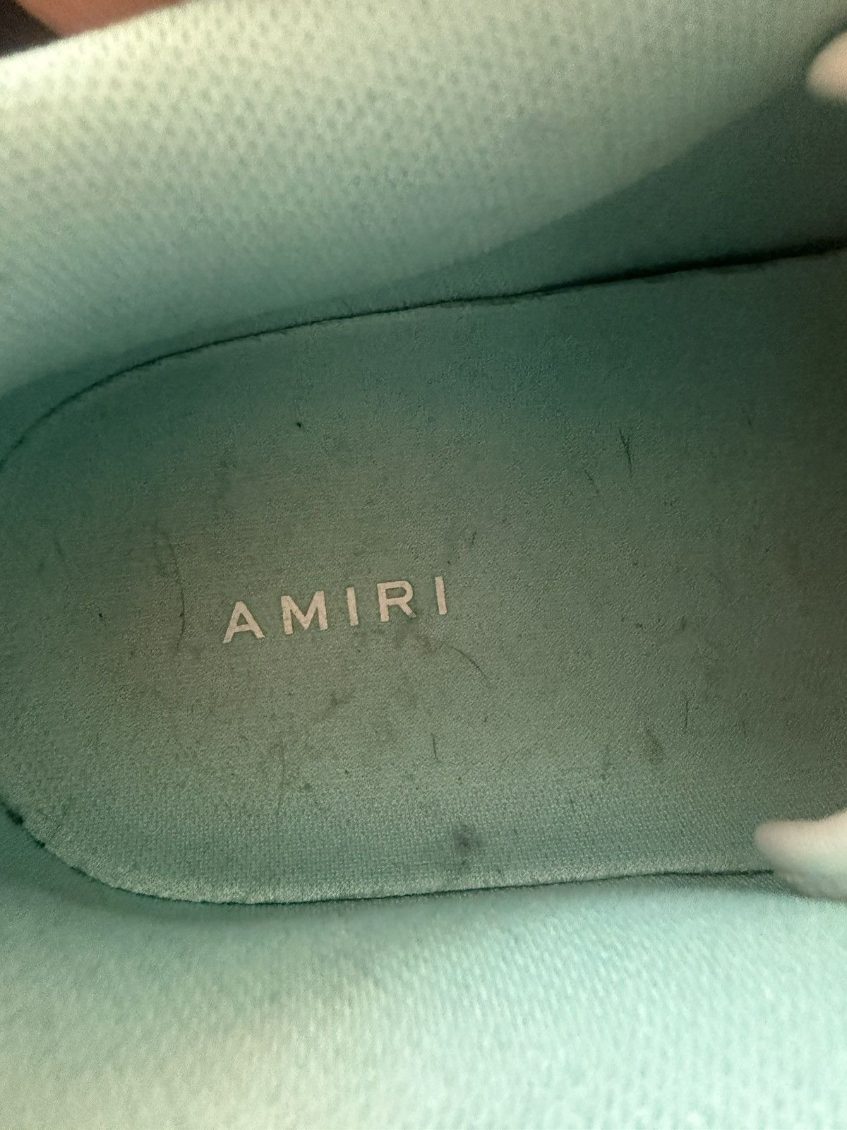 Amiri Amiri Skel Top Low- Aqua Size US 11 / EU 44 - 7 Thumbnail