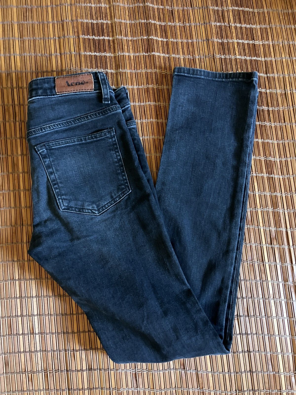 Acne Studios Vintage Acne studios Jeans style Hex/Basement black charcoal Size 26" / US 2 / IT 38 - 10 Thumbnail