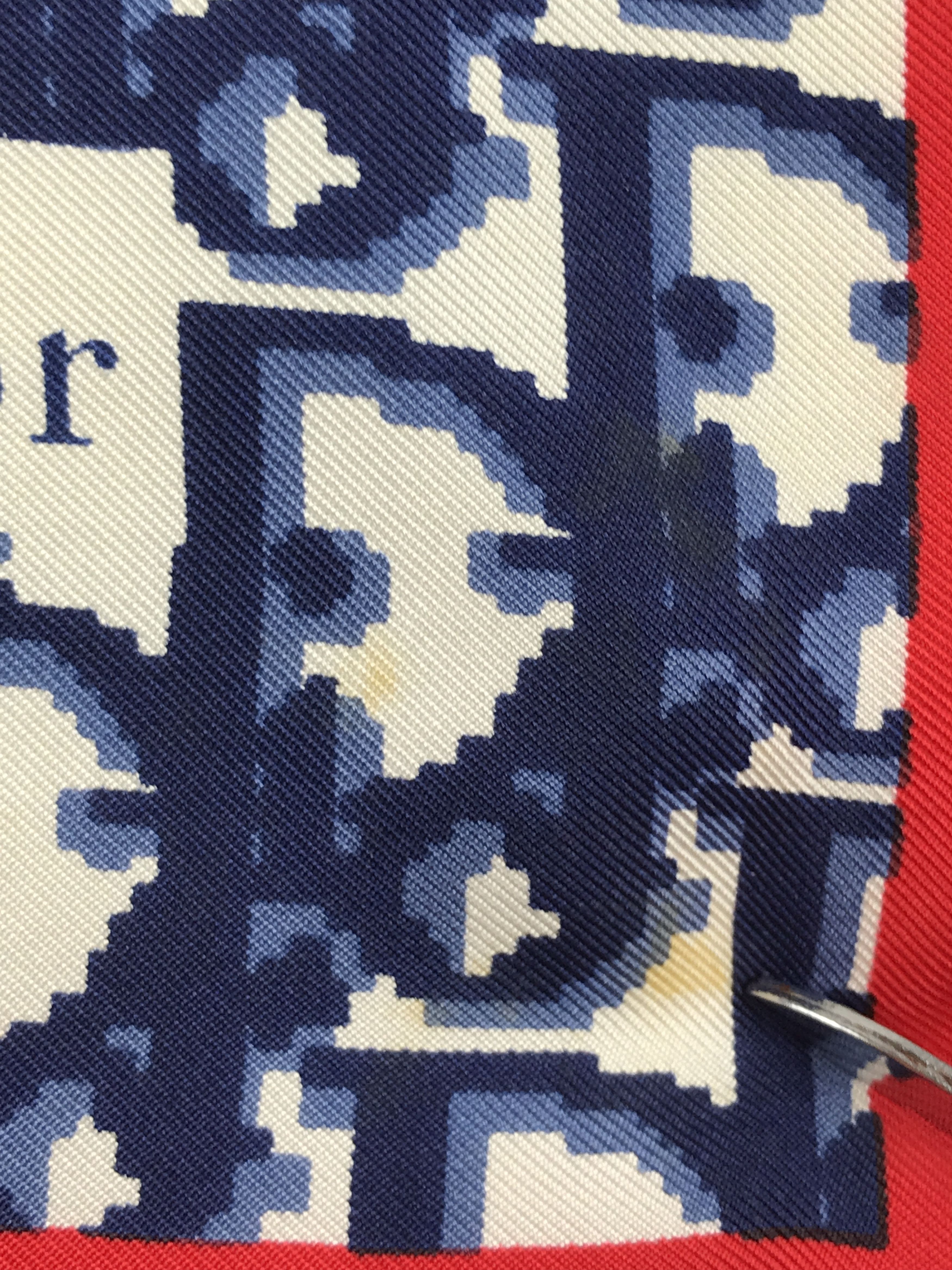 Christian Dior Monsieur Vintage Christian Dior Monogram Silk Scarf Size ONE SIZE - 9 Thumbnail