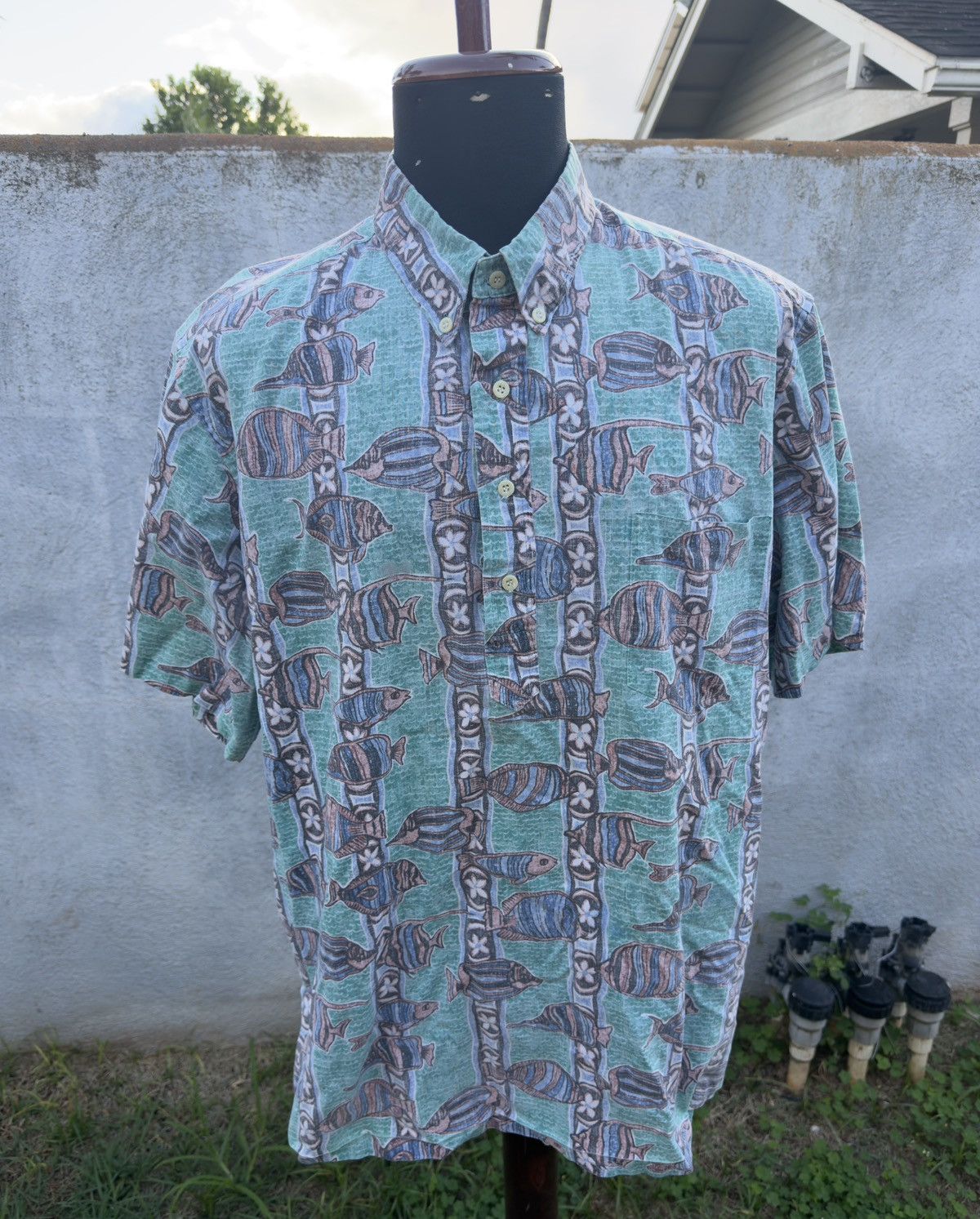 Reyn Spooner PreOwned Reyn Spooner Classic Hawaiian qMulticolor Men's XXL Size US XXL / EU 58 / 5 - 1 Thumbnail