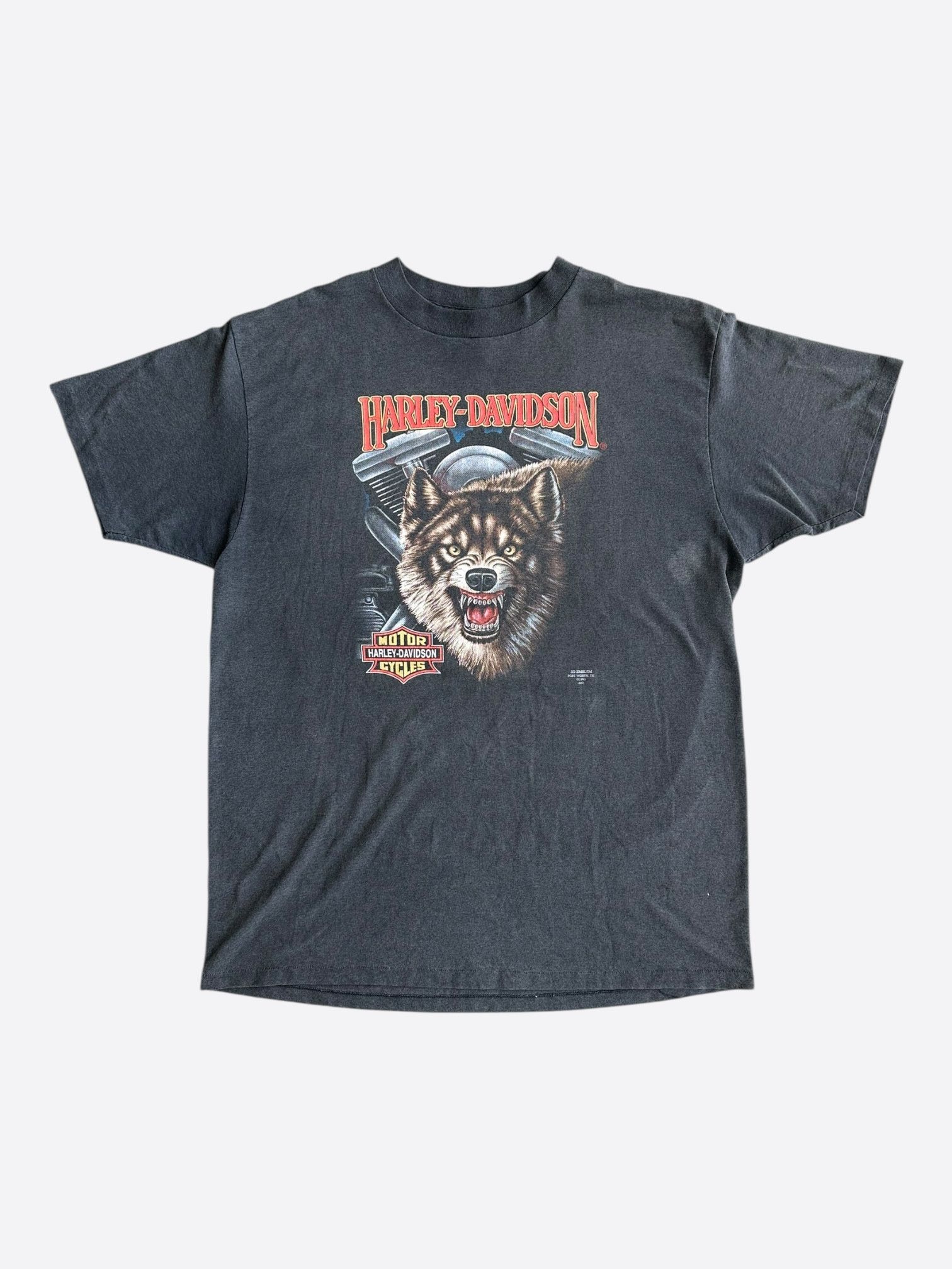 Vintage Vintage Black Harley-Davidson Daytona Beach Graphic T-Shirt Size US XL / EU 56 / 4 - 1 Thumbnail