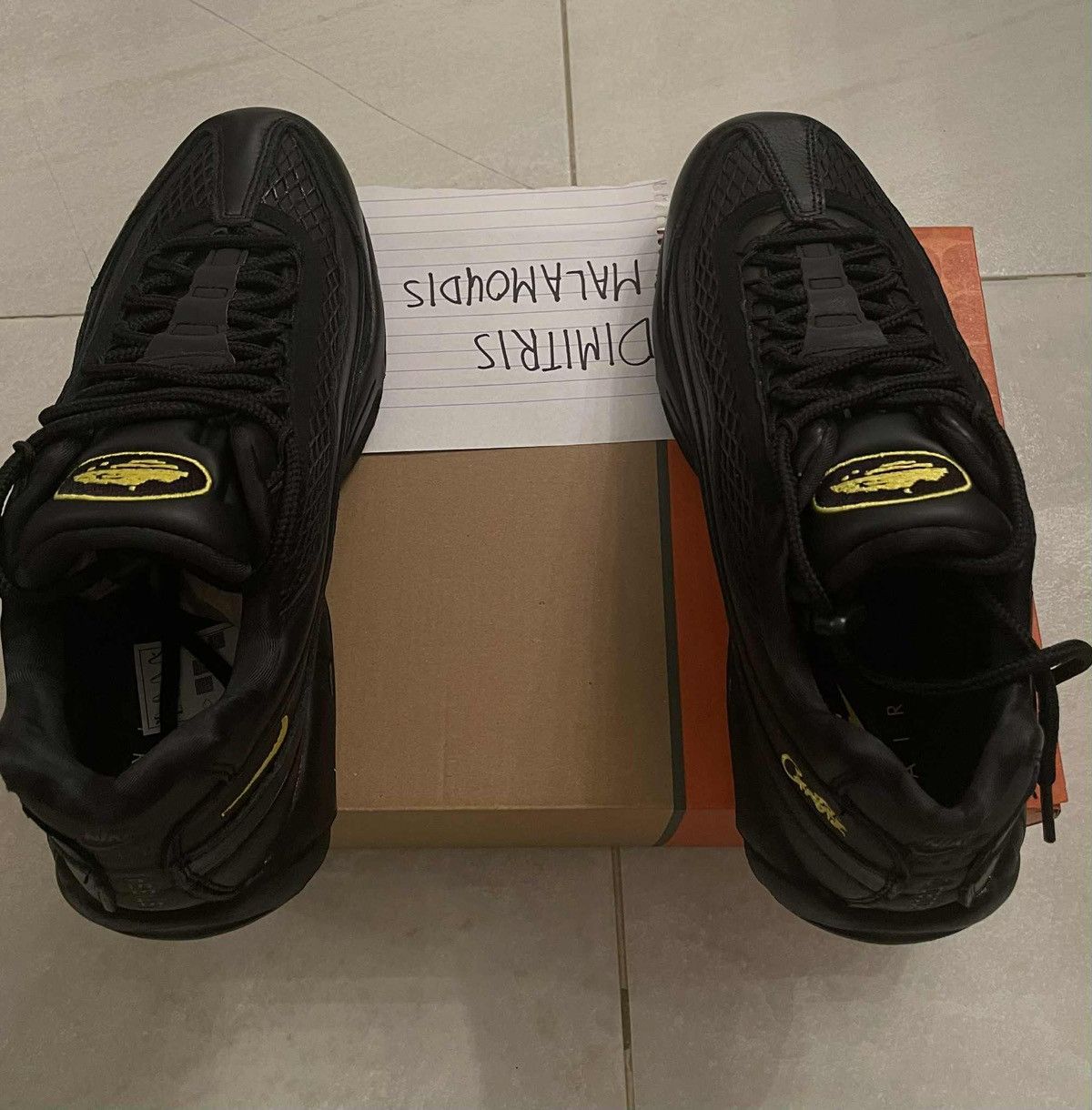 Corteiz × Nike Nike Air Max 95 x Corteiz “Honey Black” – Size EU 45 / US 11 Size US 11 / EU 44 - 5 Thumbnail
