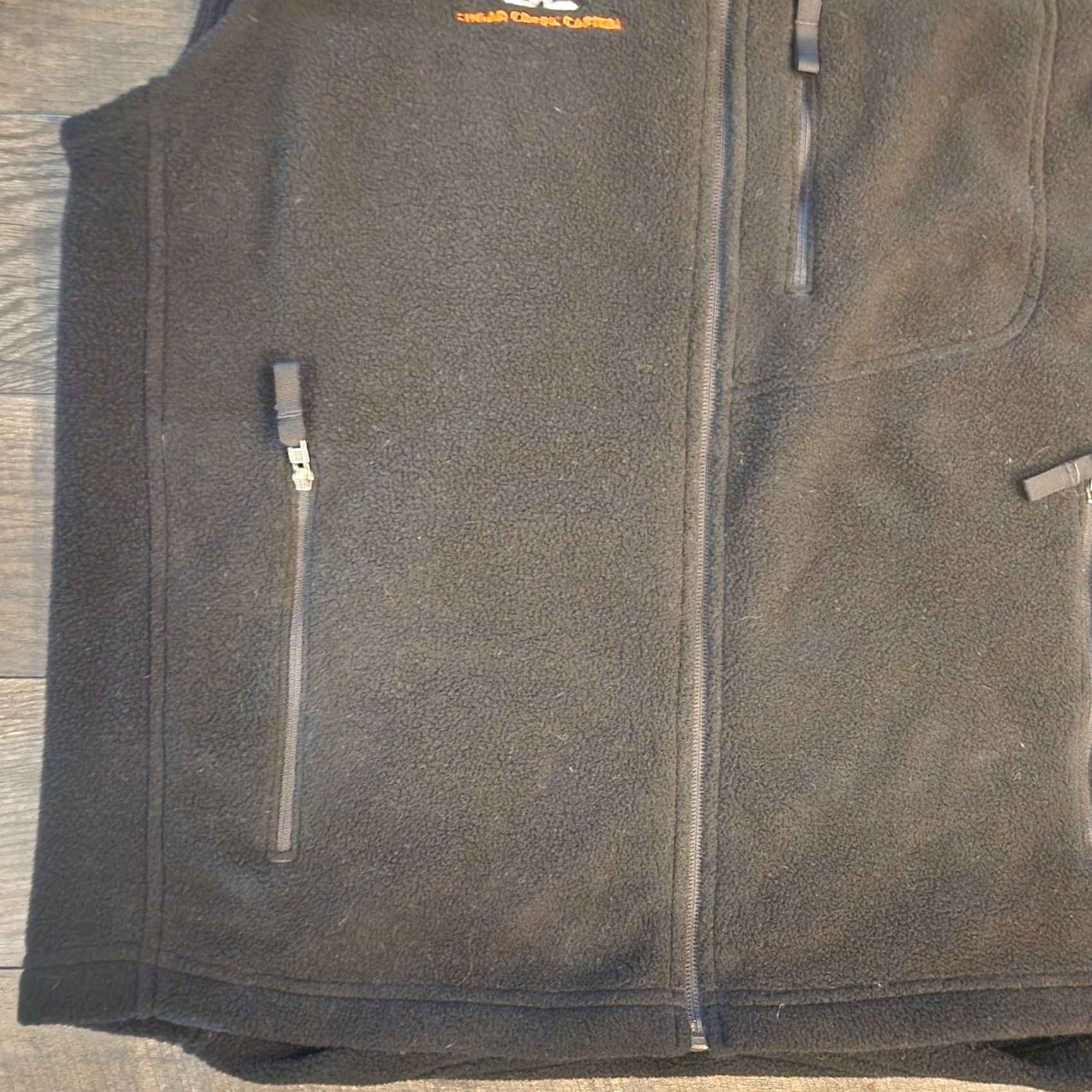 Patagonia Patagonia Synchilla Vest Full Zip Black Mens Large Fleece (Corp Logo) Size US L / EU 52-54 / 3 - 3 Thumbnail