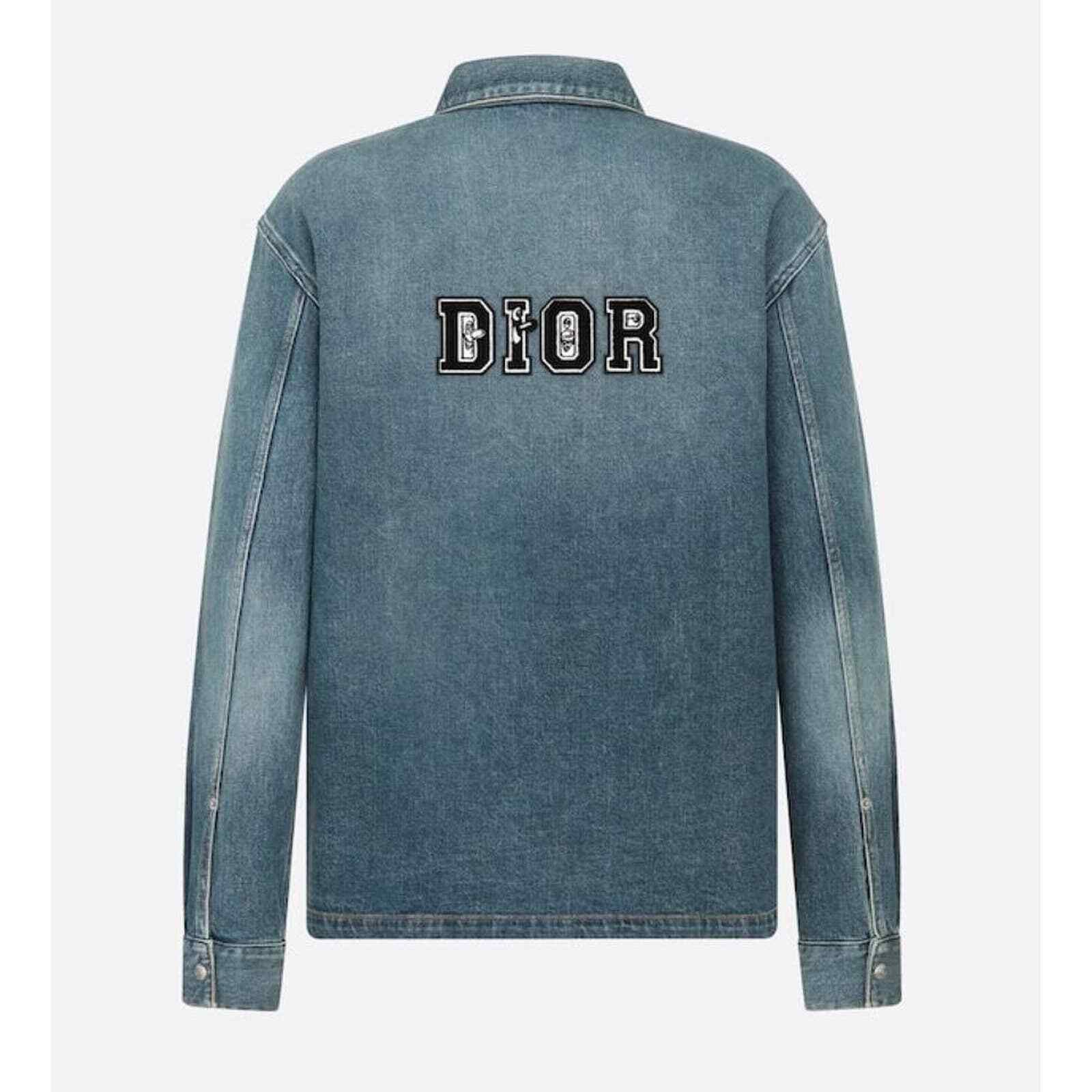 Dior Dior and Kenny Overshirt Shirt Jacket Long Sleeve 54 Size US L / EU 52-54 / 3 - 9 Thumbnail