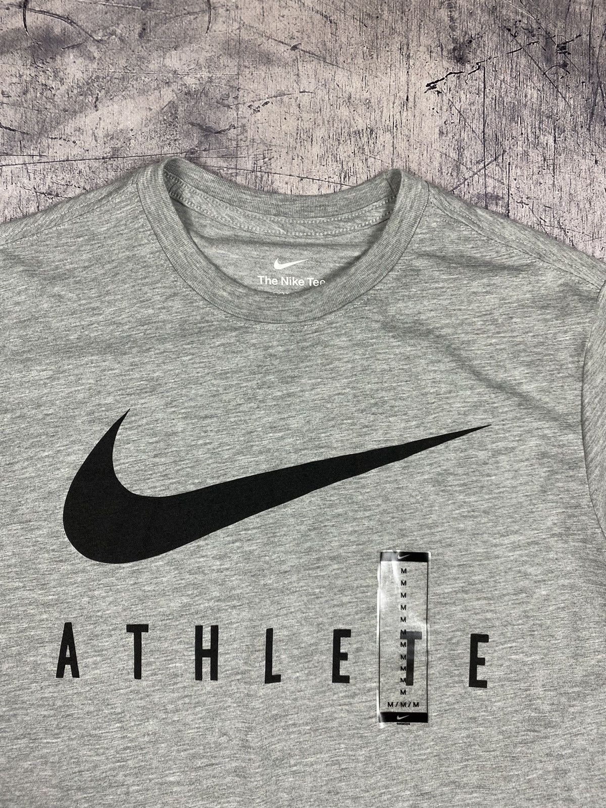 Nike New Nike Athletic Swoosh Big Logo Tee T Shirt Size US M / EU 48-50 / 2 - 3 Thumbnail