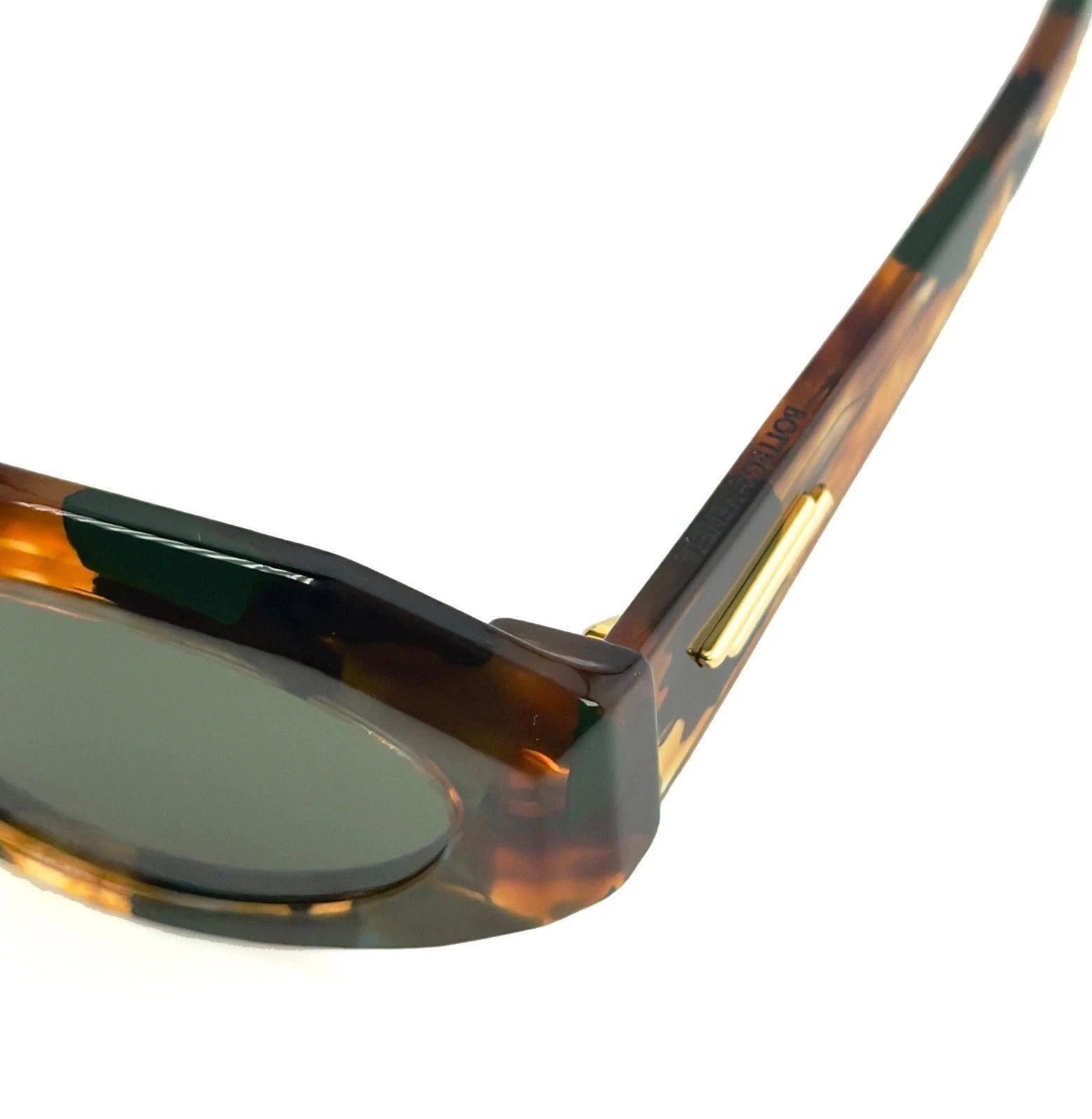 Bottega Veneta BOTTEGA VENETA 1392 ReAce BV1392S Brown Green Sunglass 001 Size ONE SIZE - 8 Thumbnail