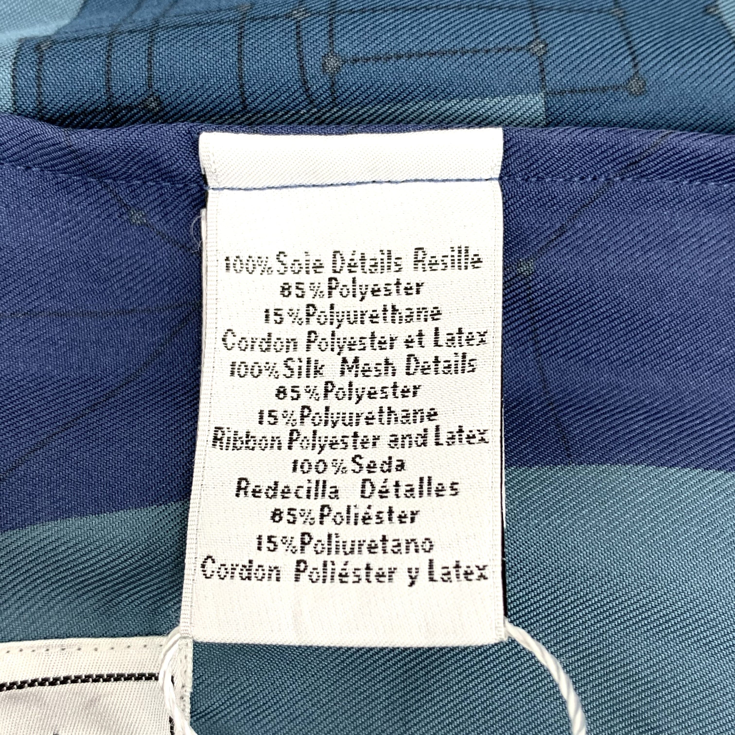 Hermes Hermes Silk Hoodie Geometric Jacket (42) Size US XS / EU 42 / 0 - 6 Thumbnail