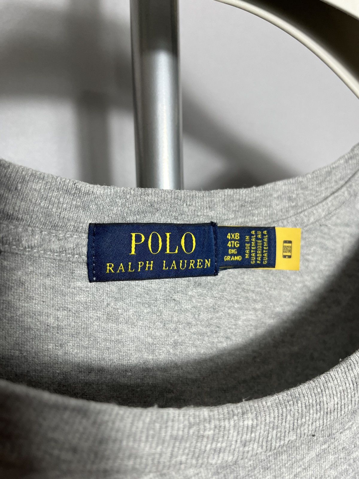Polo Ralph Lauren POLO RALPH LAUREN Polo Bear Mens T-Shirt Grey 4XL Size US XXL / EU 58 / 5 - 7 Thumbnail