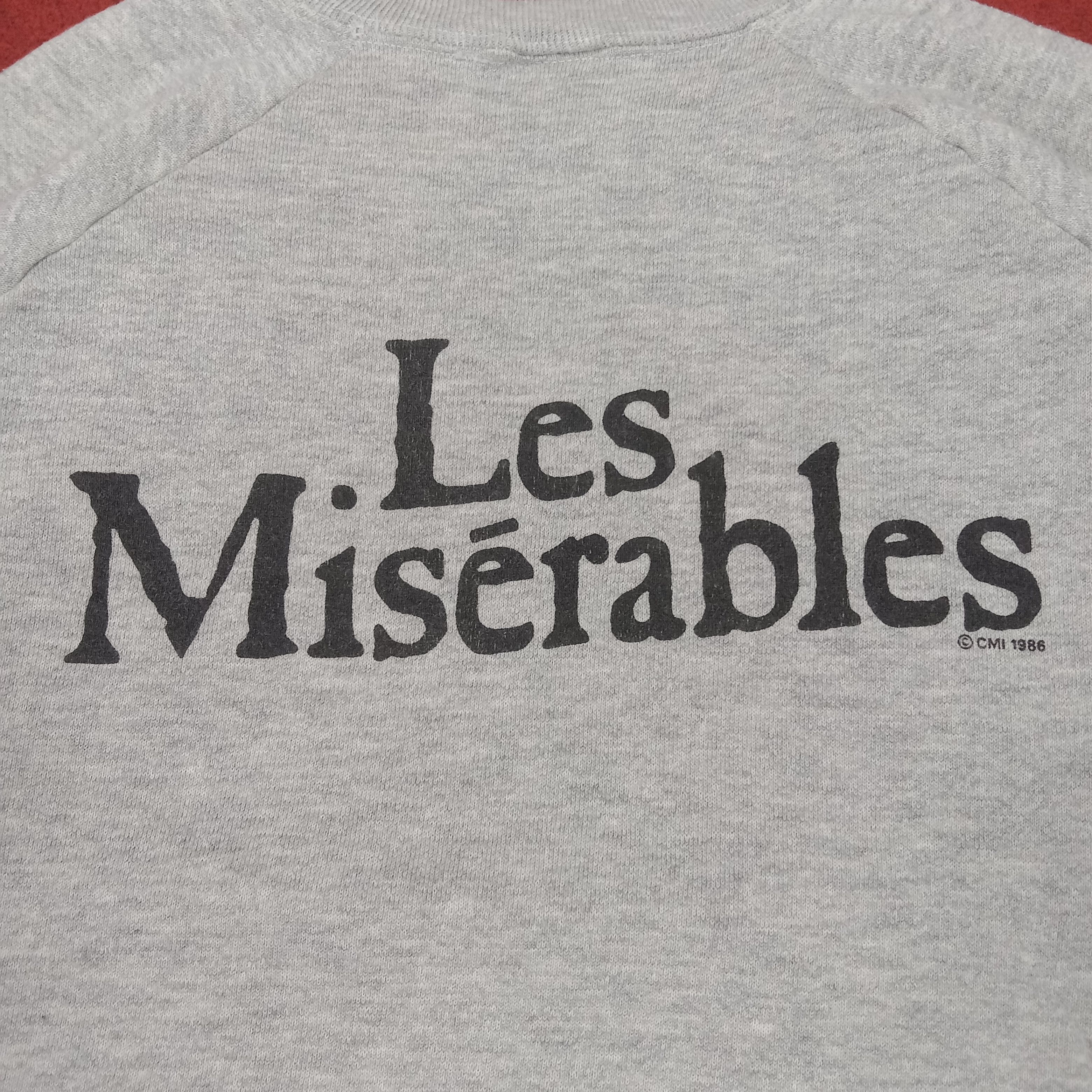 Vintage Les Miserables Movie Streetwear Style Vintage Sweatshirt Size US M / EU 48-50 / 2 - 9 Thumbnail