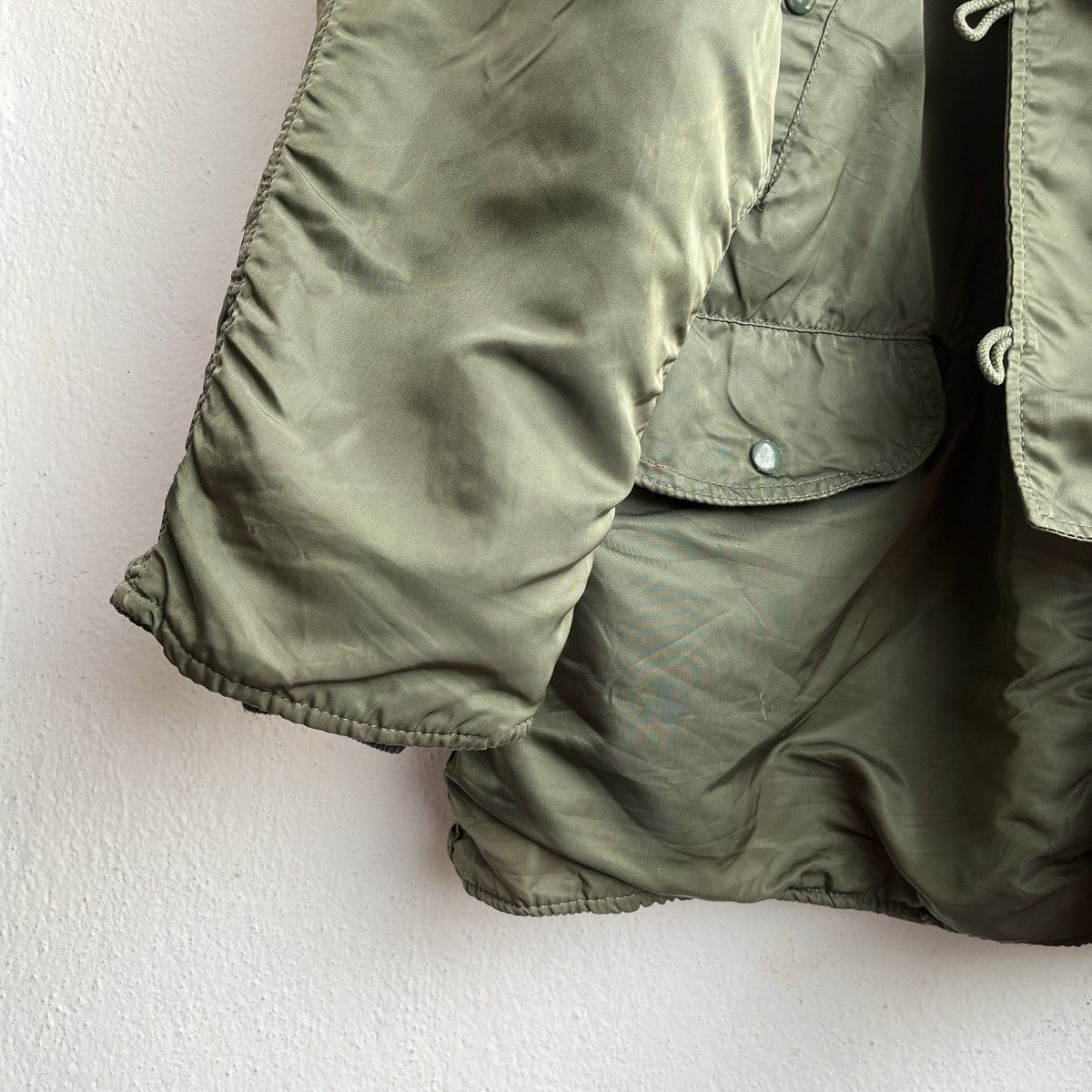 Alpha Industries × Vintage VINTAGE ALPHA INDUSTRIES N-3B BOMBER FLIGHT JACKET USA Size US L / EU 52-54 / 3 - 7 Thumbnail