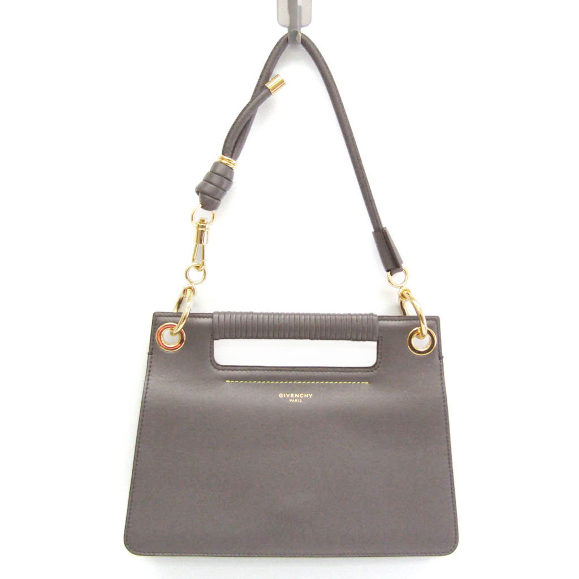 Givenchy BB508ZB0ME Women's Leather HandbagShoulder Bag Gray