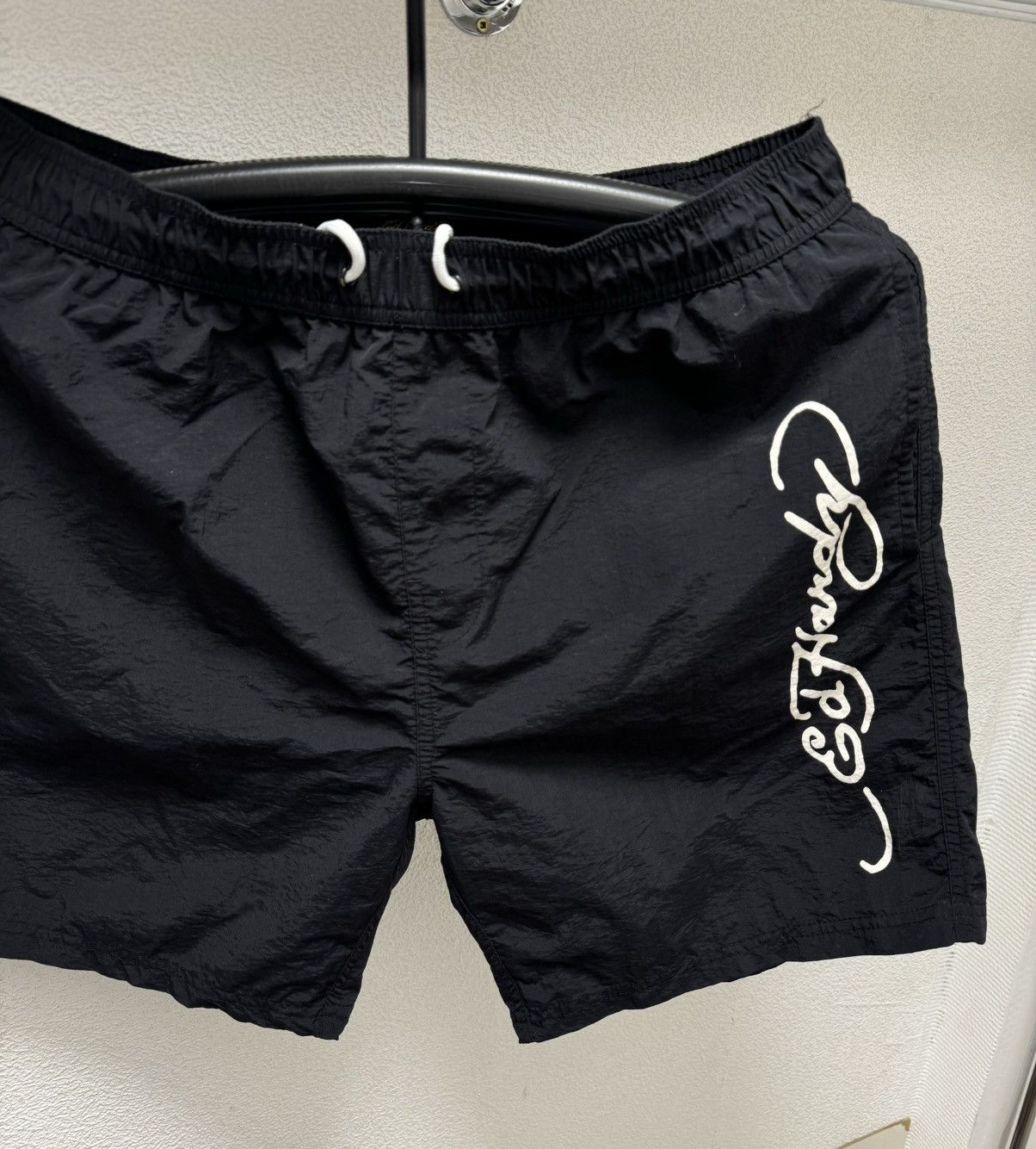 Ed Hardy Ed Hardy black nylon shorts M dz Size US 32 / EU 48 - 3 Thumbnail