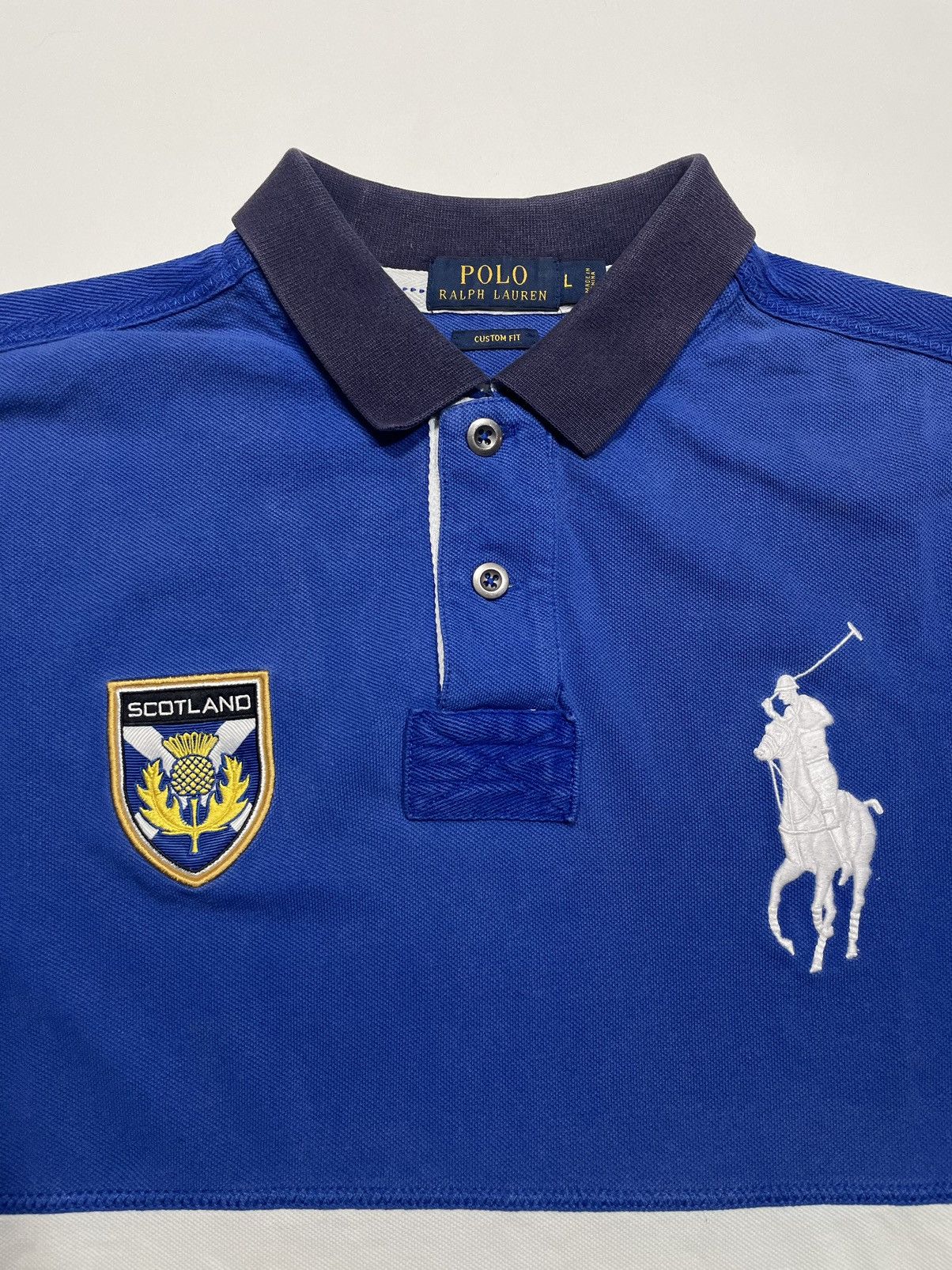 Ralph Lauren Vintage Polo Ralph Lauren Scotland Big pony logo chief keef Size US L / EU 52-54 / 3 - 7 Thumbnail
