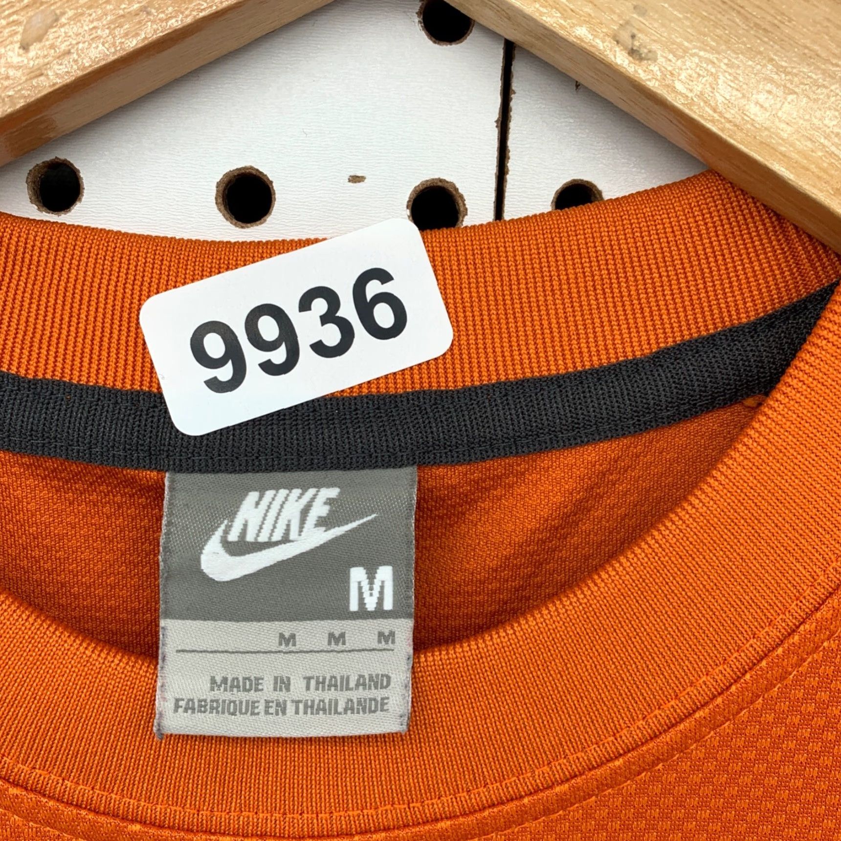 Nike VINTAGE Nike Basketball Sleeveless T-Shirt Mens Medium Orange 90s Sports Active Size US M / EU 48-50 / 2 - 4 Thumbnail