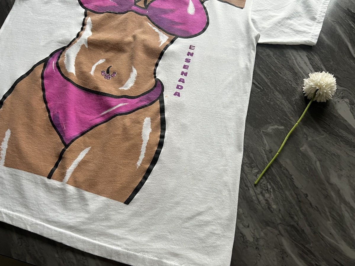 Other × Vintage BIKINI : All Over Printed Pink ENSENADA Size US XL / EU 56 / 4 - 7 Thumbnail