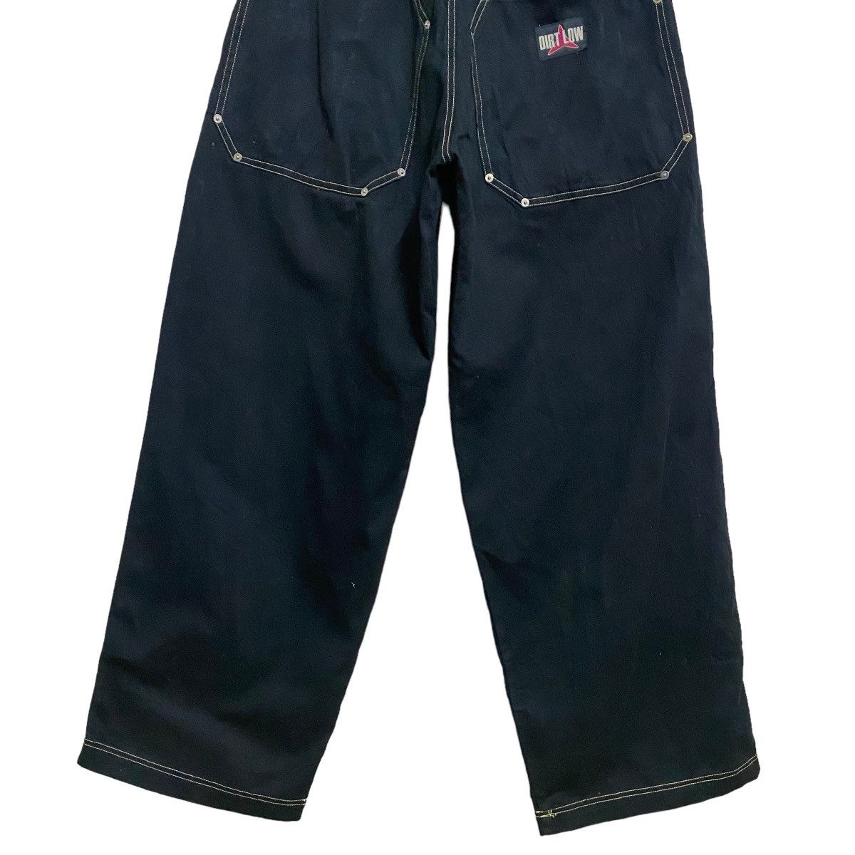 Japanese Brand DIRT LOW Denim Baggy Jeans Size US 32 / EU 48 - 12 Thumbnail