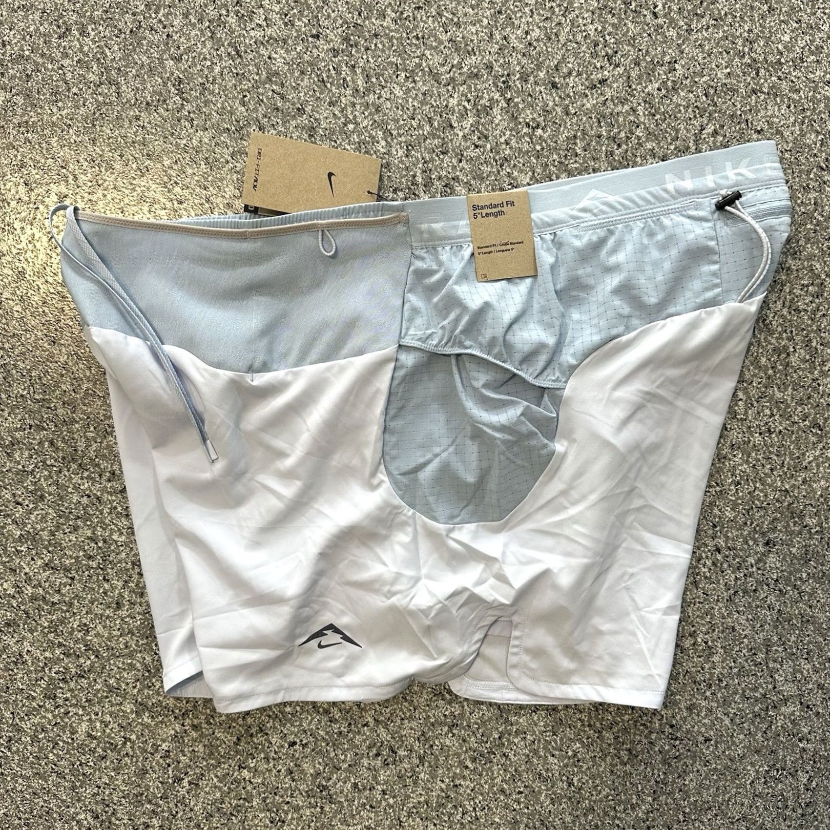 Nike Nike Trail Running Shorts 5” 2XL Mens Blue Dri-Fit ADV Sunrise Second HJ3572-085 Size US 39 - 6 Thumbnail