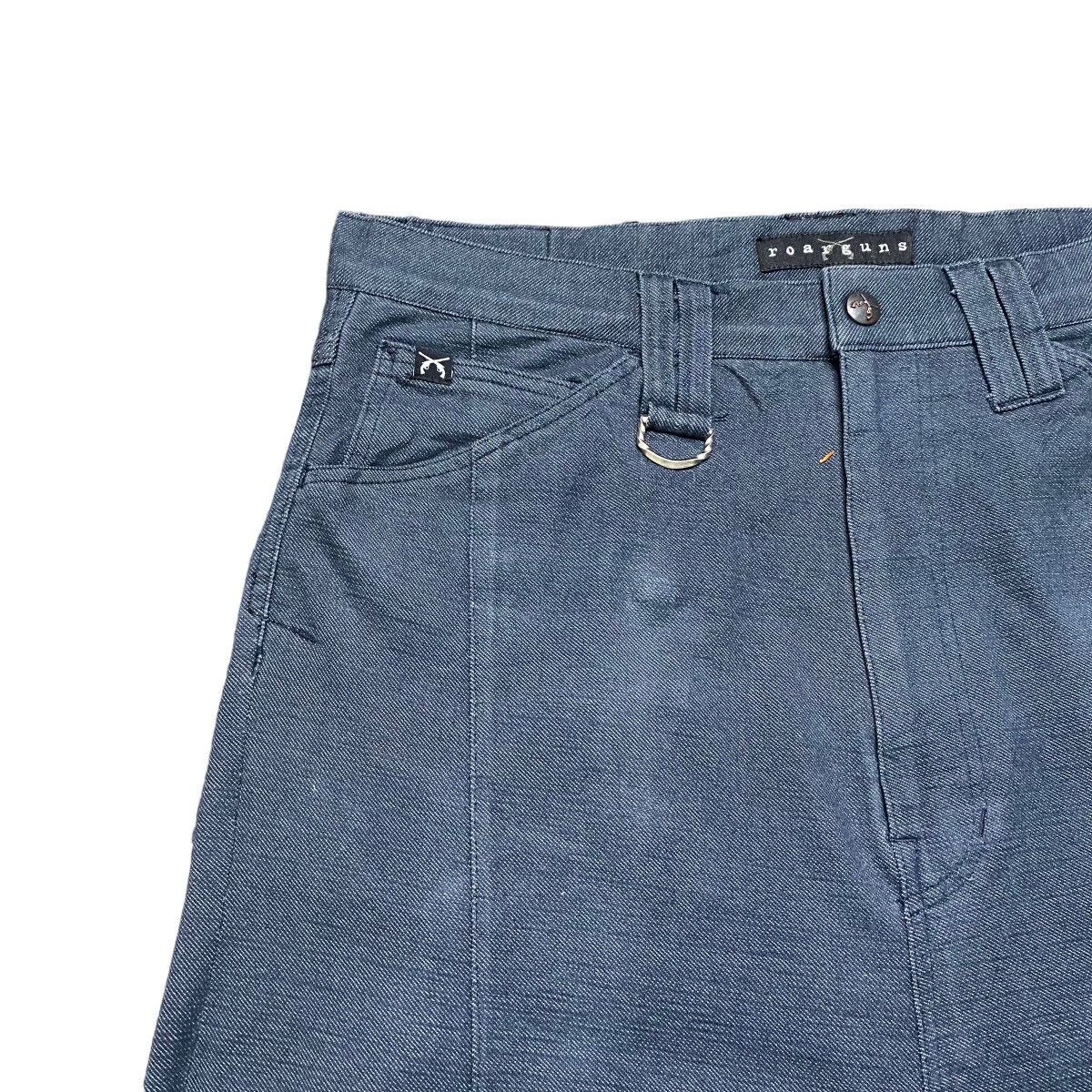 roarguns Sample🔥 Roarguns Denim Drop Crotch Pants Stretch Size US 33 - 5 Thumbnail