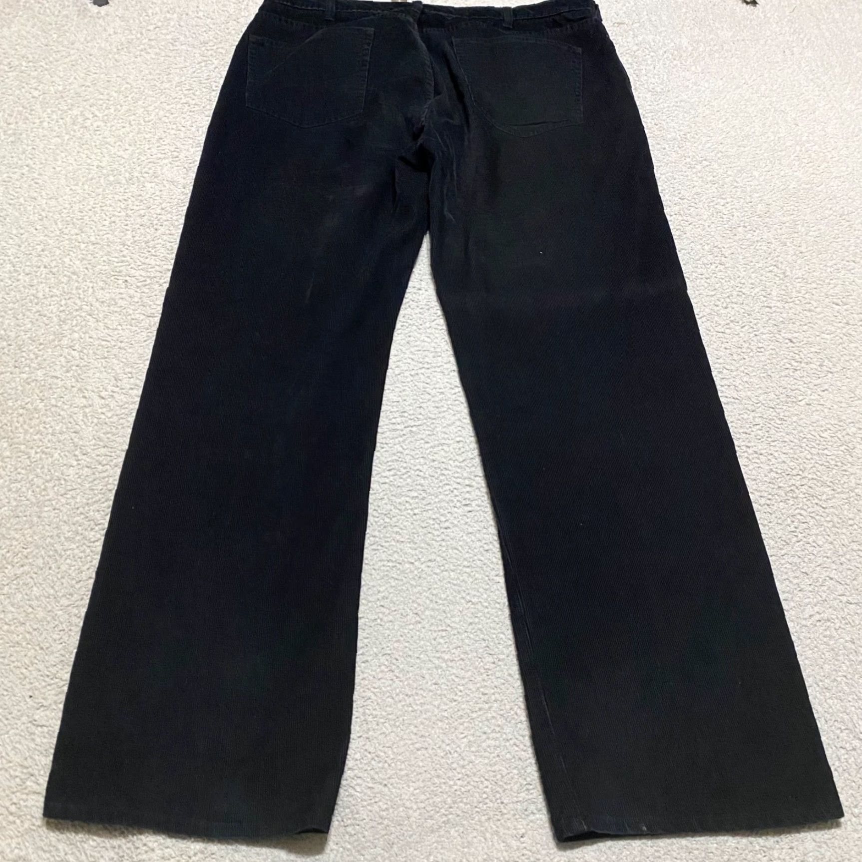 J.Crew J. Crew Jeans Main Selling Point Corduroy 5-Pocket Design Black Dark Wash Mid Rise 38x31 Regular Mens Jeans Size US 36 / EU 52 - 2 Thumbnail