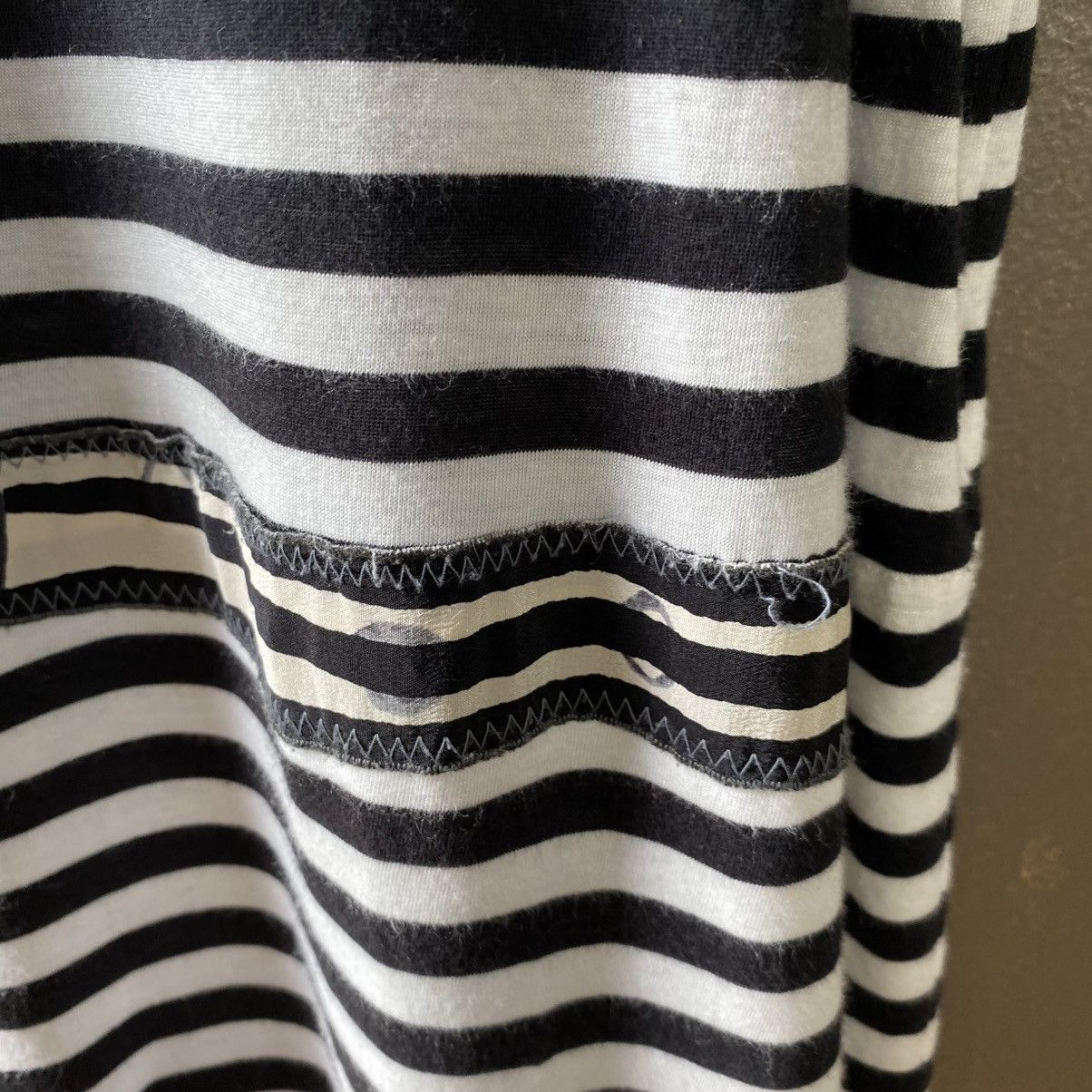 Tsumori Chisato Tsumori Chisato Striped Casual Dress with Contrast Pocket Size XS / US 0-2 / IT 36-38 - 9 Thumbnail