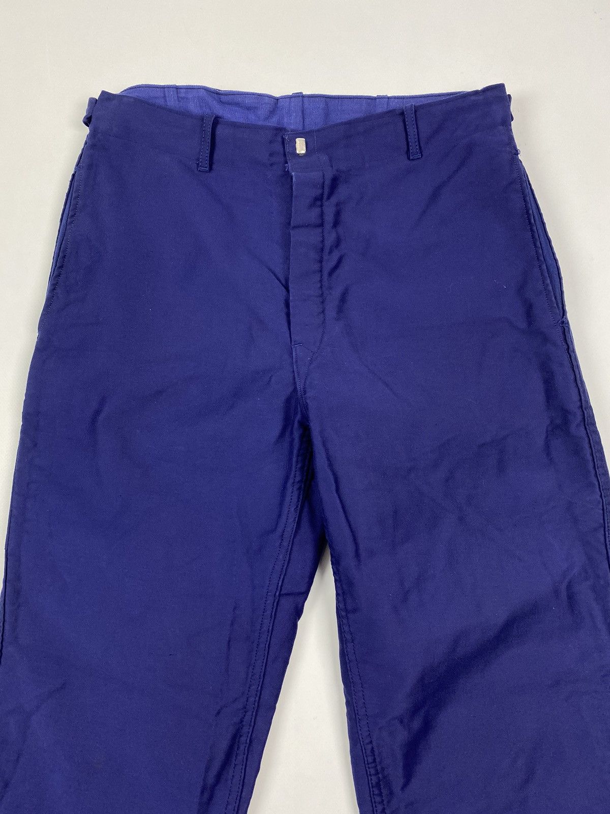 Vintage 1970’s Vintage German Moleskin Buckle Back Work Pants Size US 32 / EU 48 - 5 Thumbnail