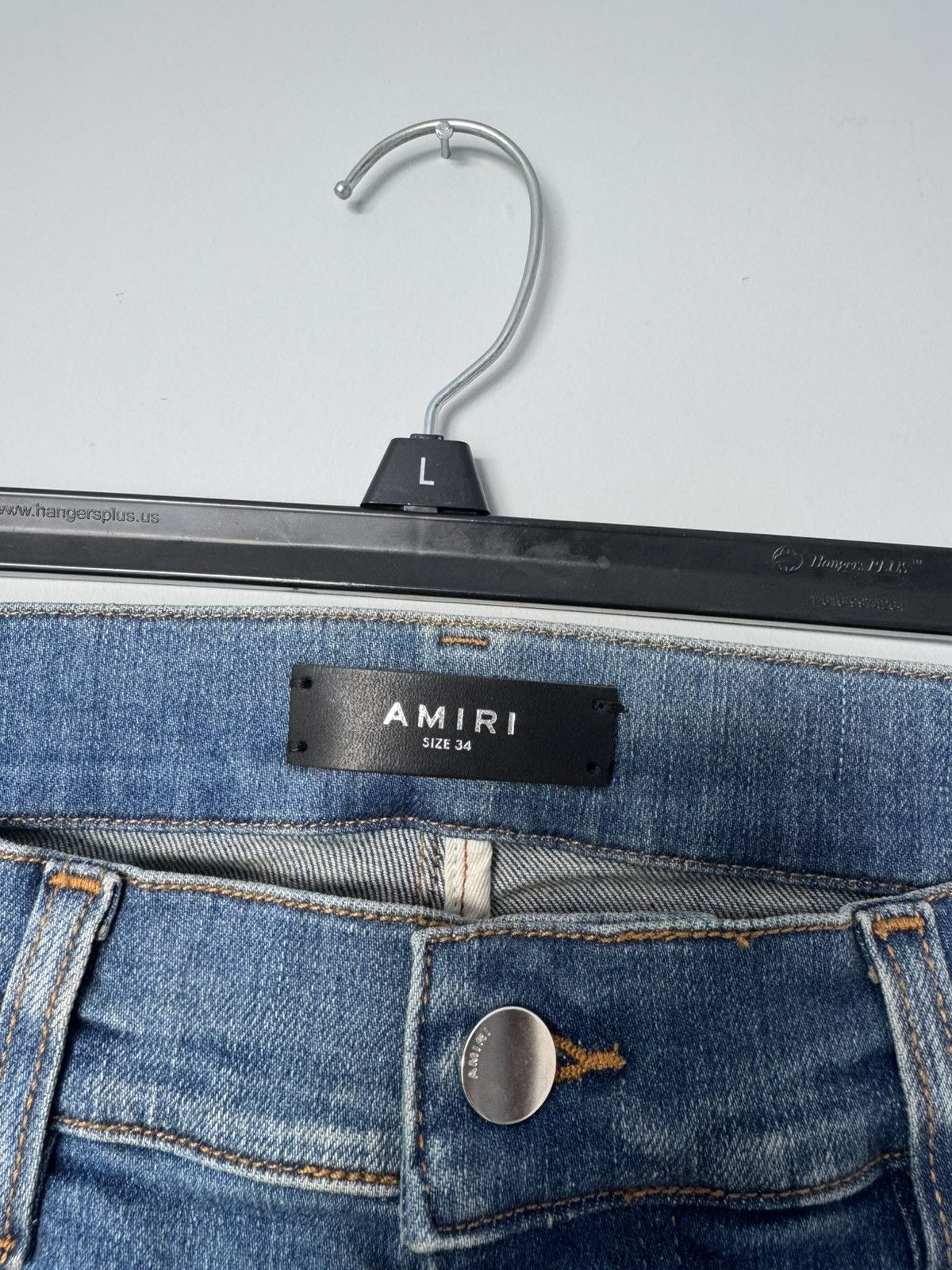 Amiri AMIRI Stack, River Indigo Jeans Size US 34 / EU 50 - 13 Thumbnail