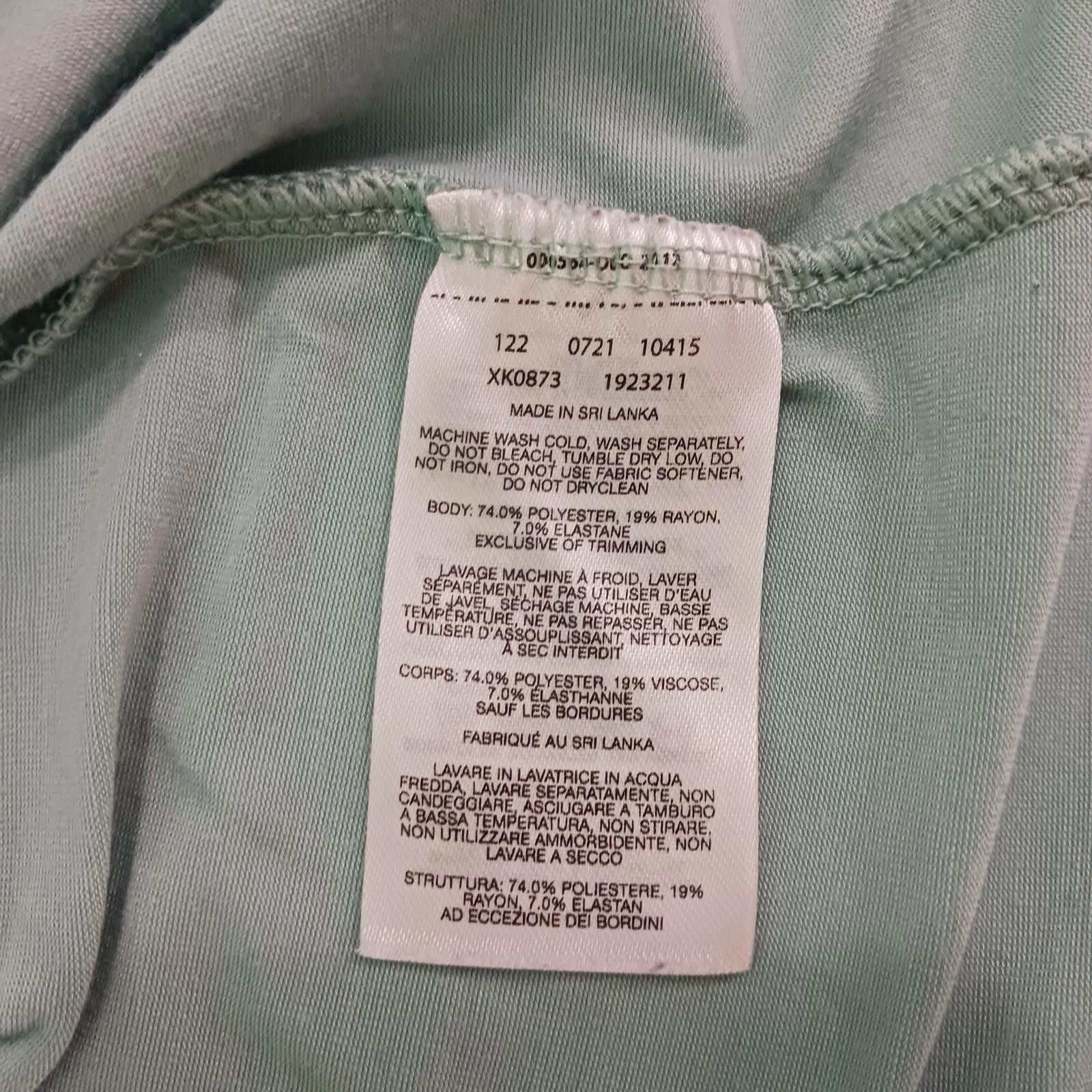 Columbia Columbia XK0873 Women’s Green Long Sleeve Pullover Shirt S Size S / US 4 / IT 40 - 4 Thumbnail