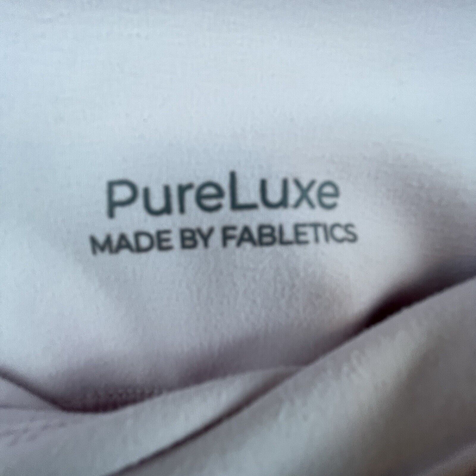 Fabletics Pure Luxe Fabletics Pants Womens Small Pink Cross Waist Crop Size 28" / US 6 / IT 42 - 4 Thumbnail
